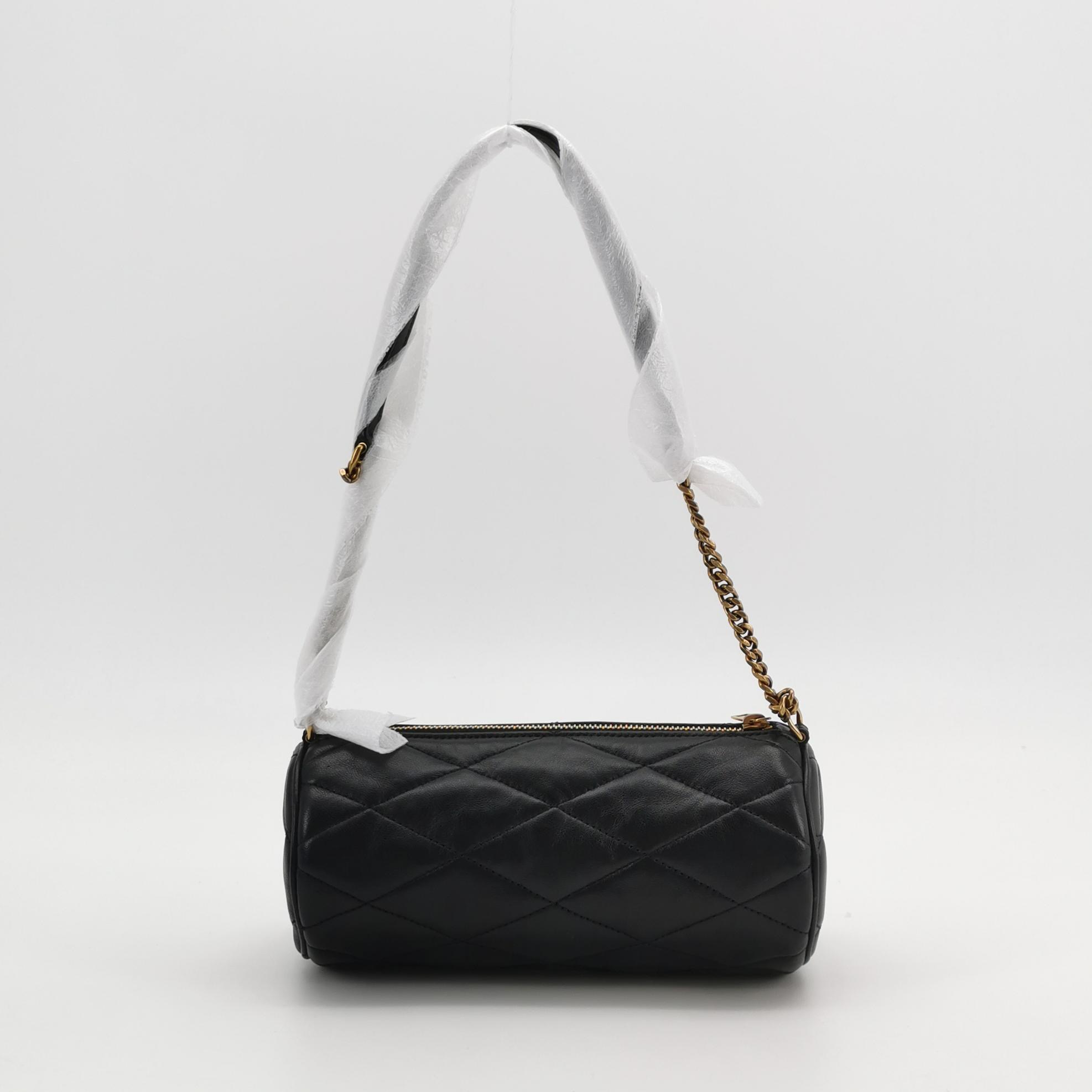 Saint Laurent Sade Tube Bag Quilted Leather Mini — photo 3 of 14