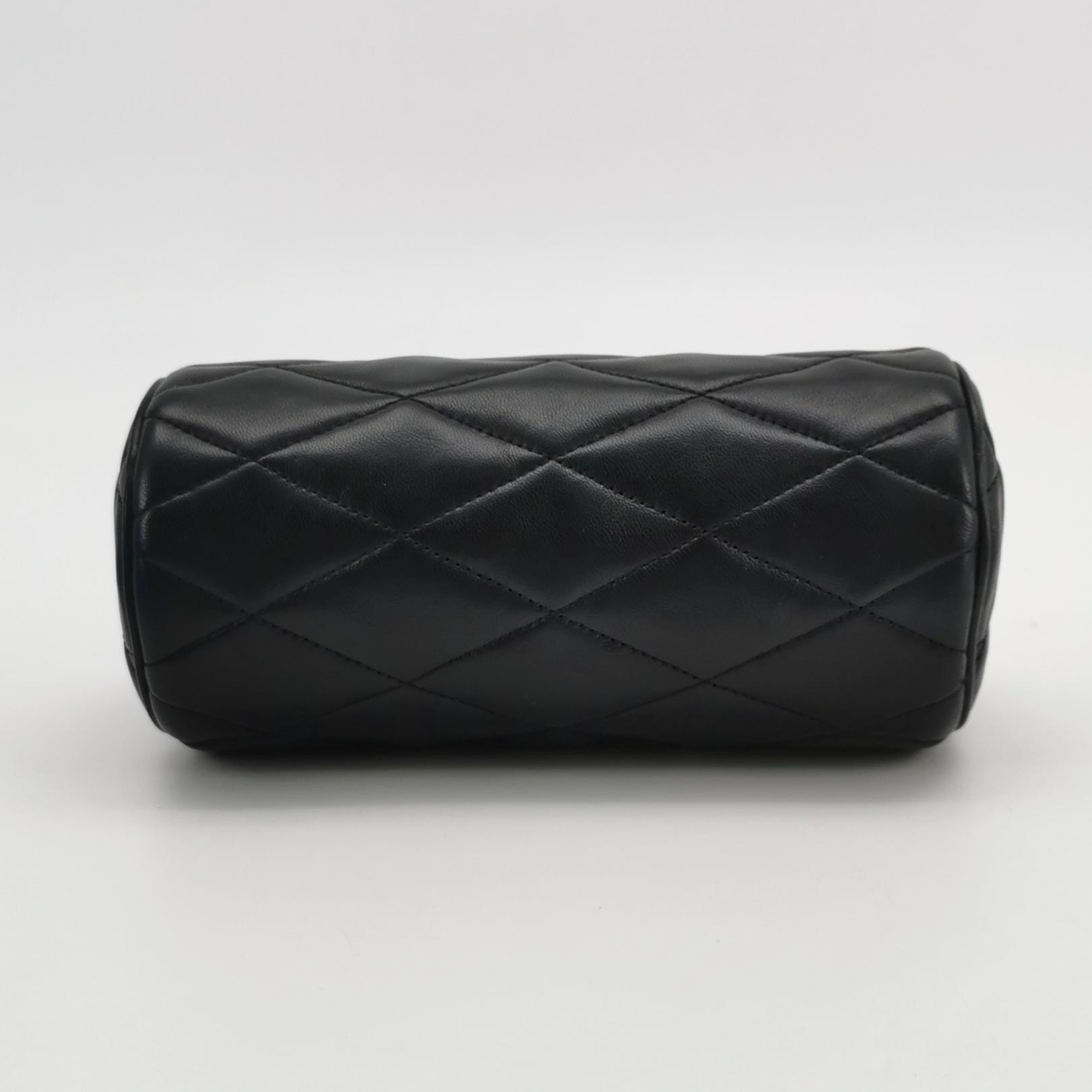 Saint Laurent Sade Tube Bag Quilted Leather Mini — photo 6 of 14