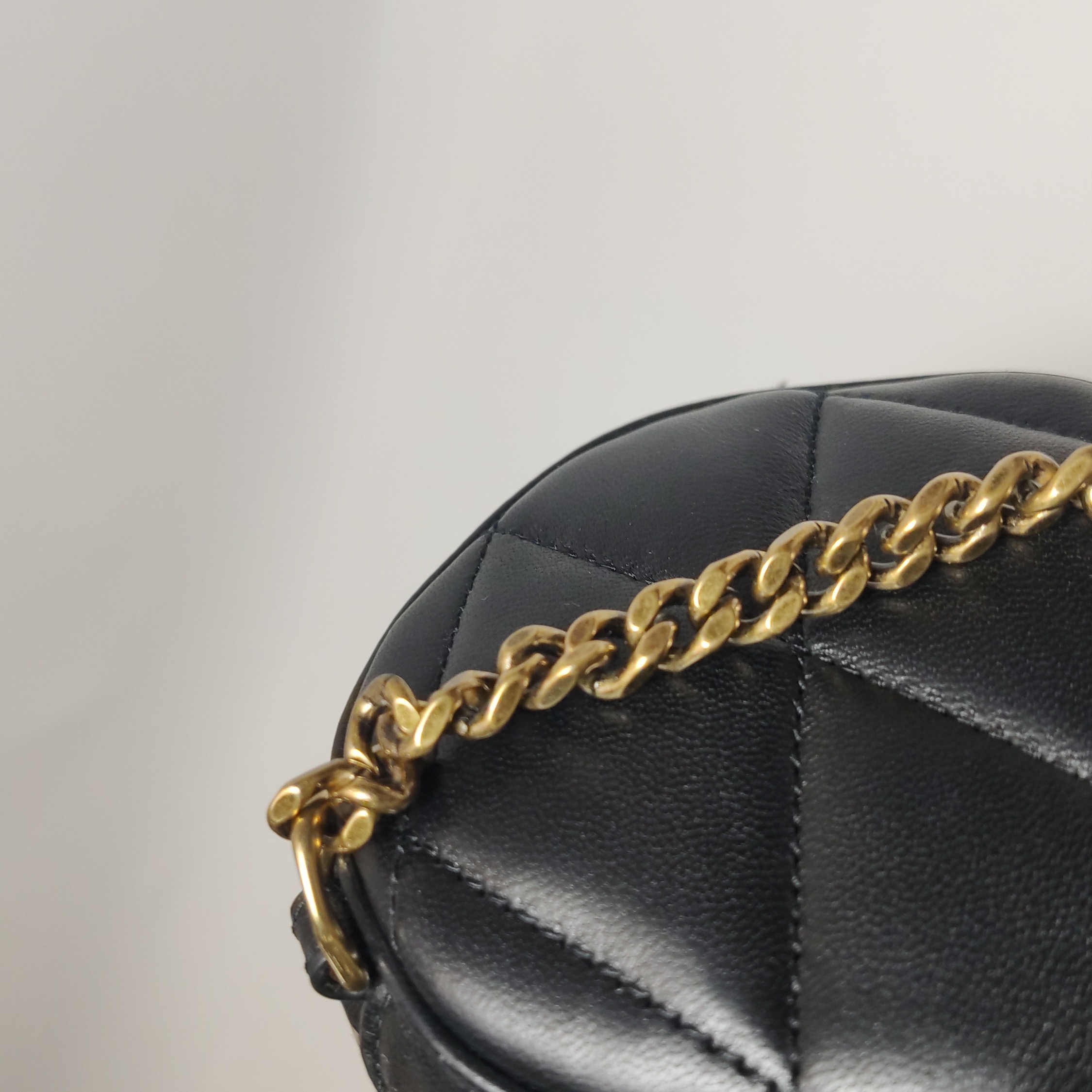 Saint Laurent Sade Tube Bag Quilted Leather Mini — photo 12 of 14