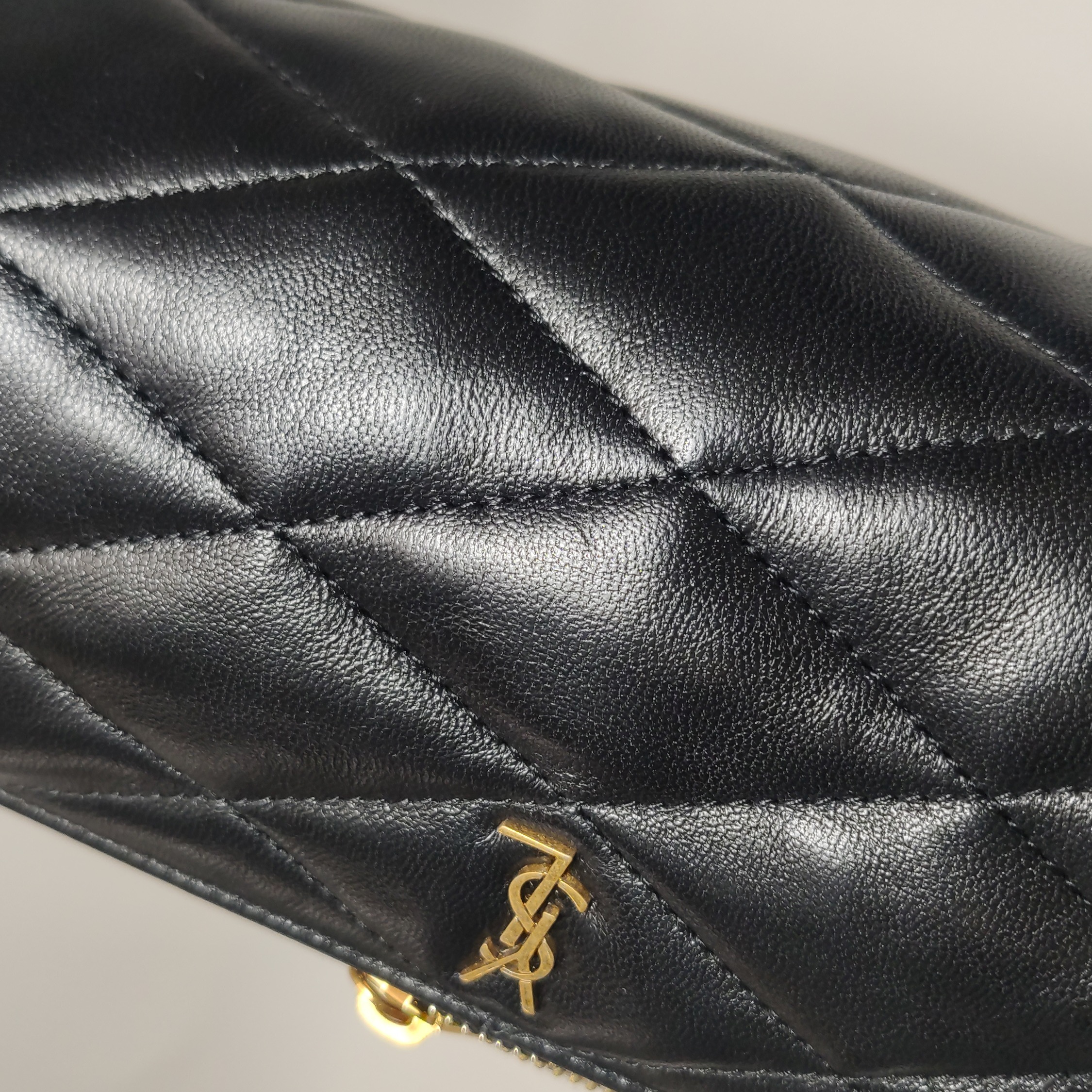 Saint Laurent Sade Tube Bag Quilted Leather Mini — photo 10 of 14
