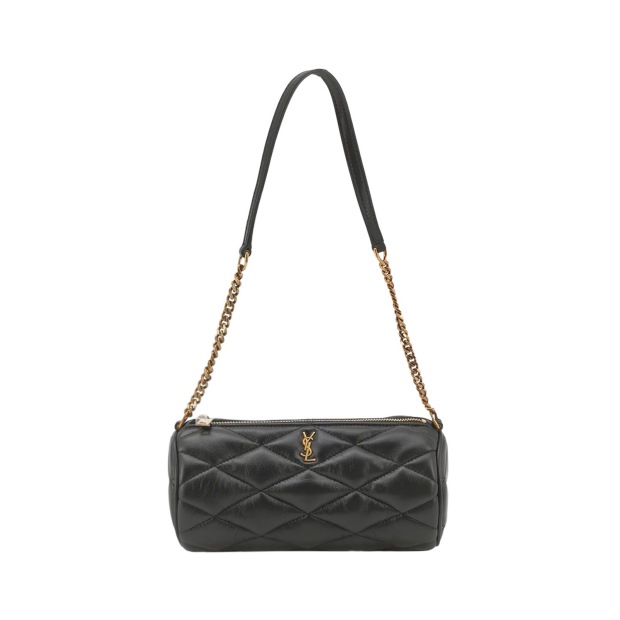 Saint Laurent Sade Tube Bag Quilted Leather Mini — pre-owned, Vierlot