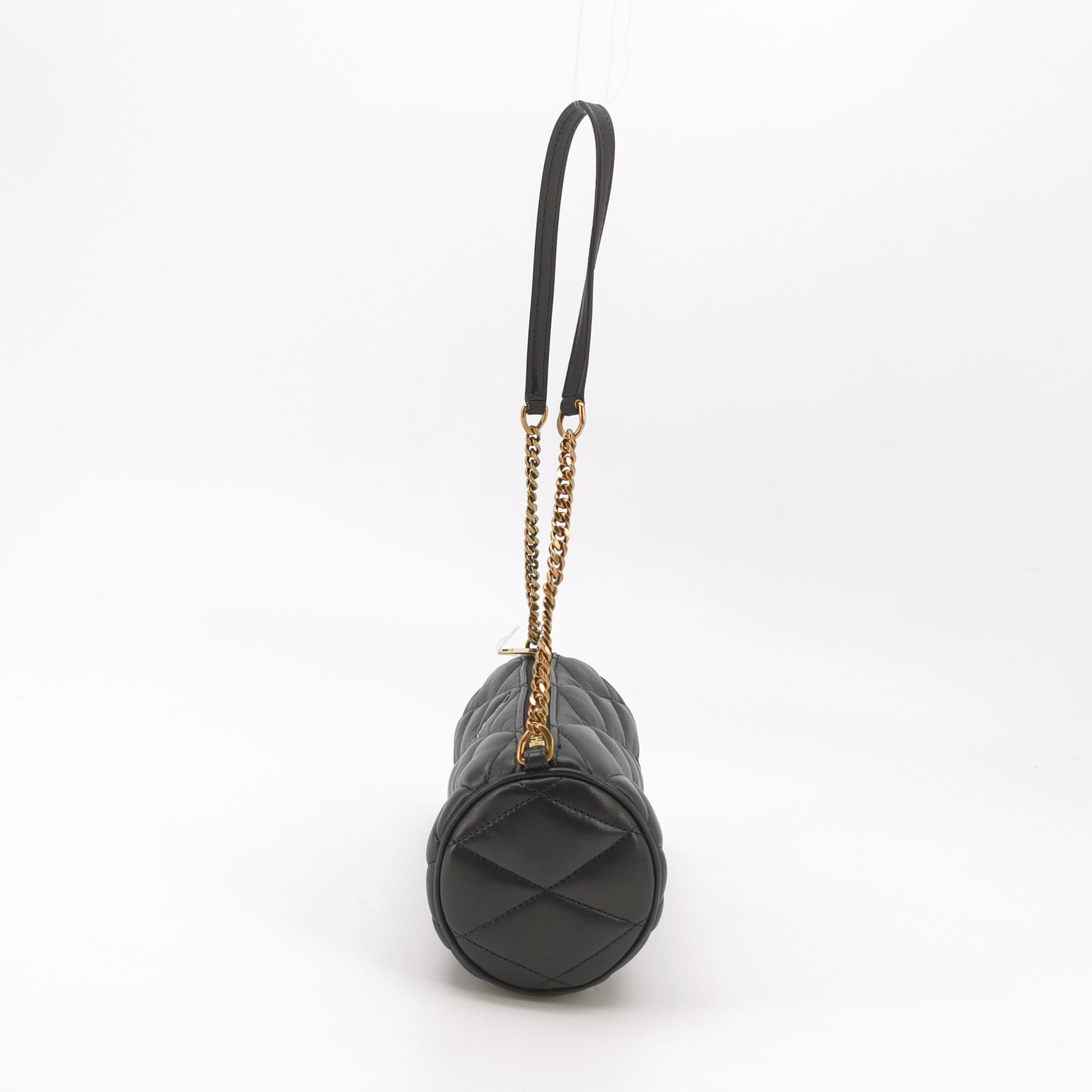 Saint Laurent Sade Tube Bag Quilted Leather Mini — photo 5 of 15