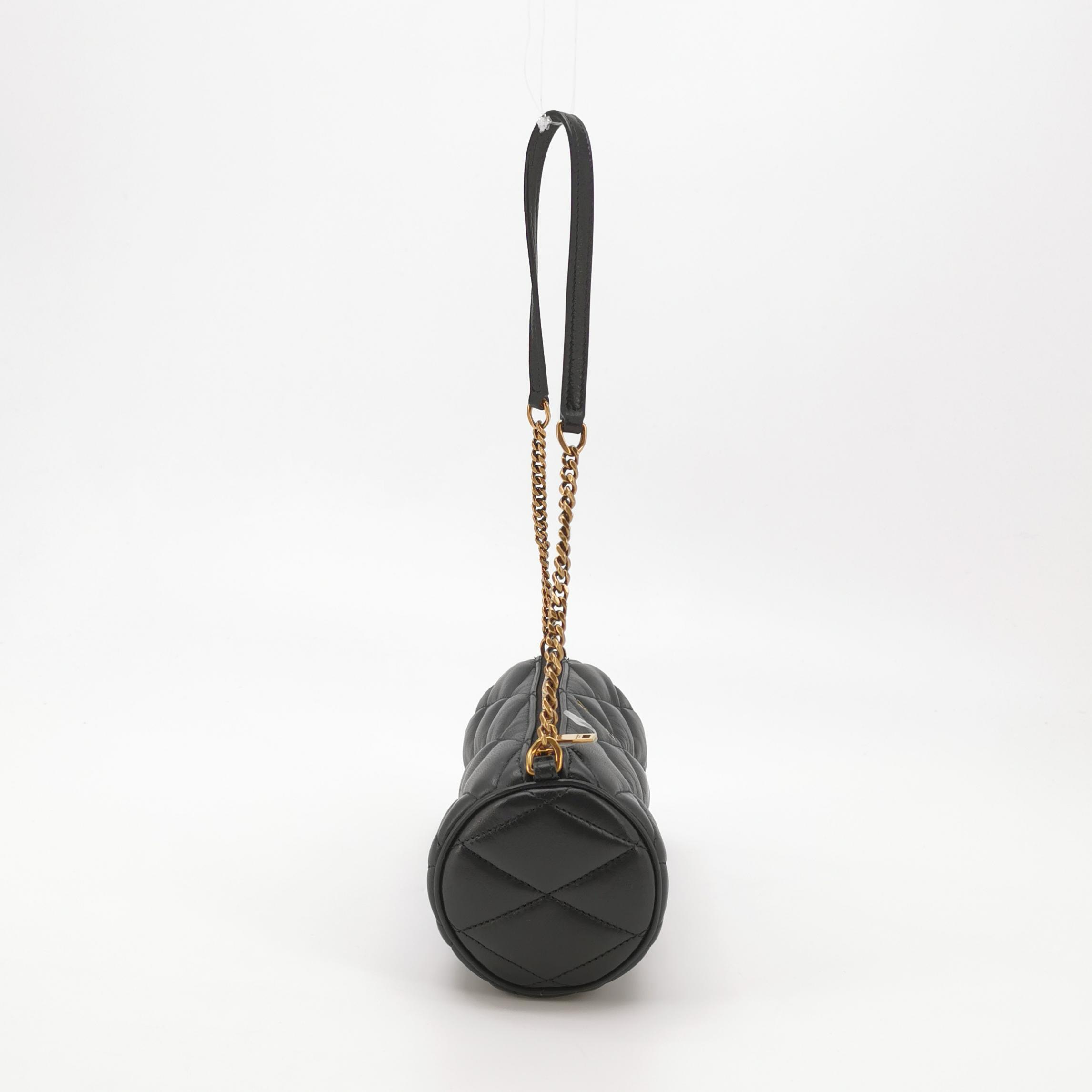 Saint Laurent Sade Tube Bag Quilted Leather Mini — photo 4 of 15