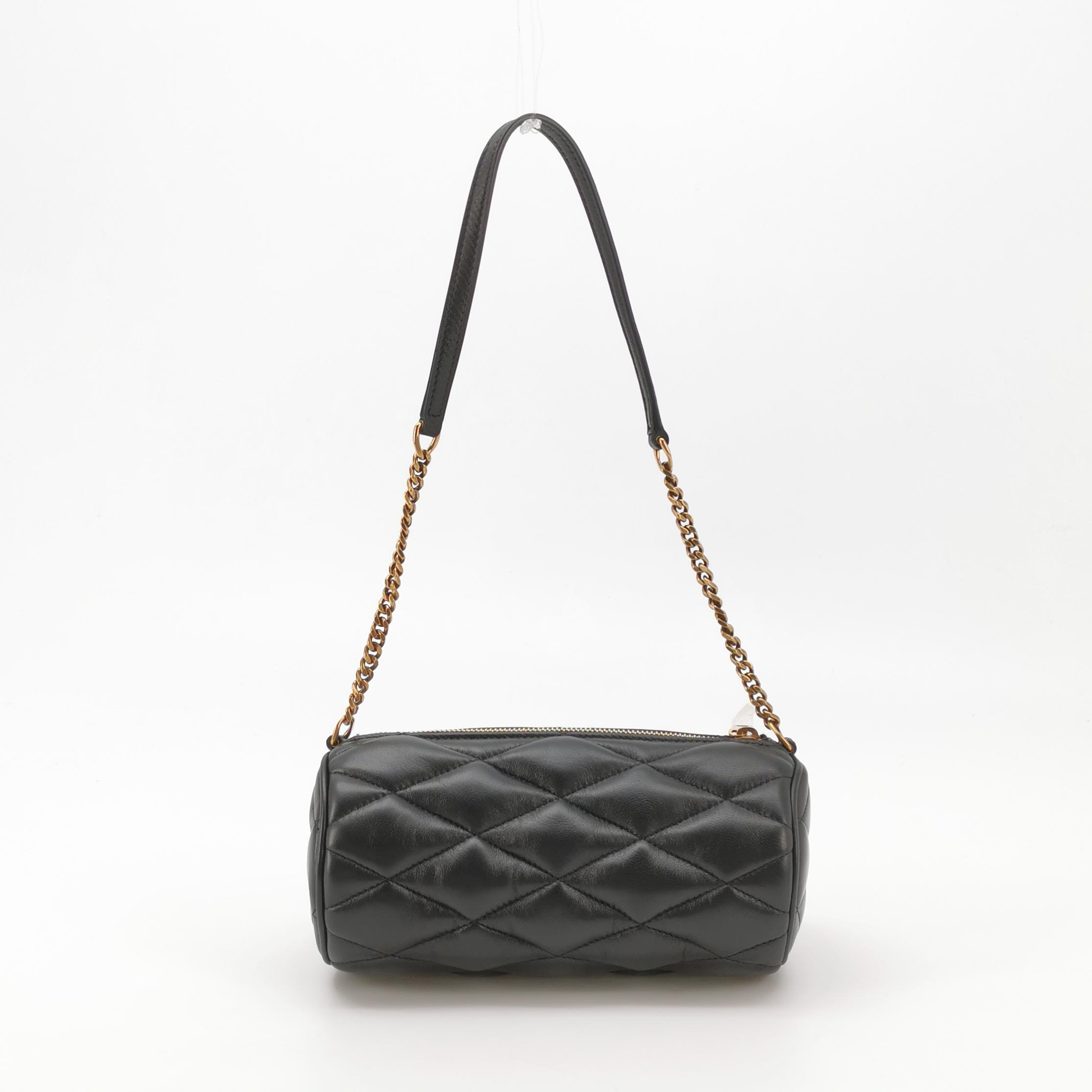 Saint Laurent Sade Tube Bag Quilted Leather Mini — photo 3 of 15