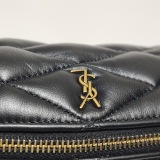 Saint Laurent Sade Tube Bag Quilted Leather Mini — thumbnail 9