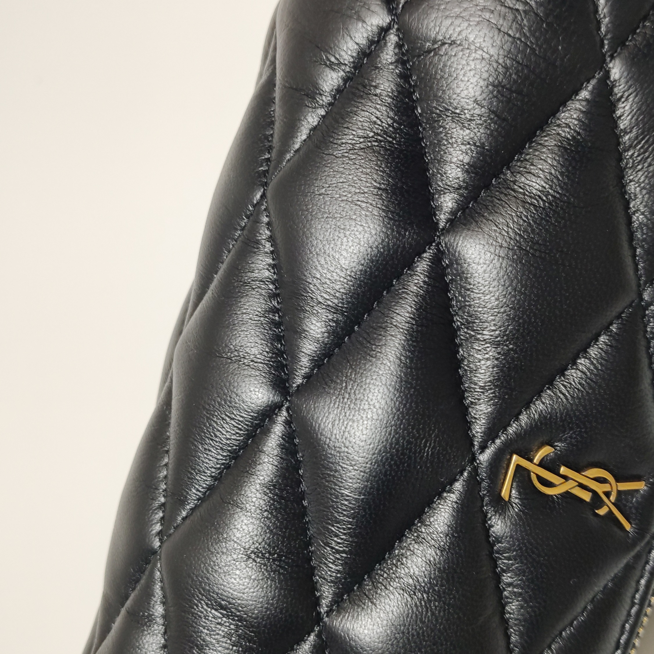 Saint Laurent Sade Tube Bag Quilted Leather Mini — photo 10 of 15