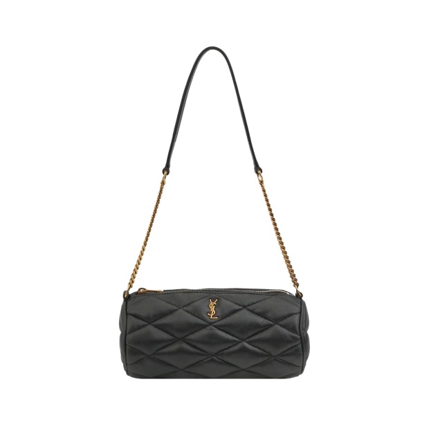 Saint Laurent Sade Tube Bag Quilted Leather Mini — pre-owned, Vierlot