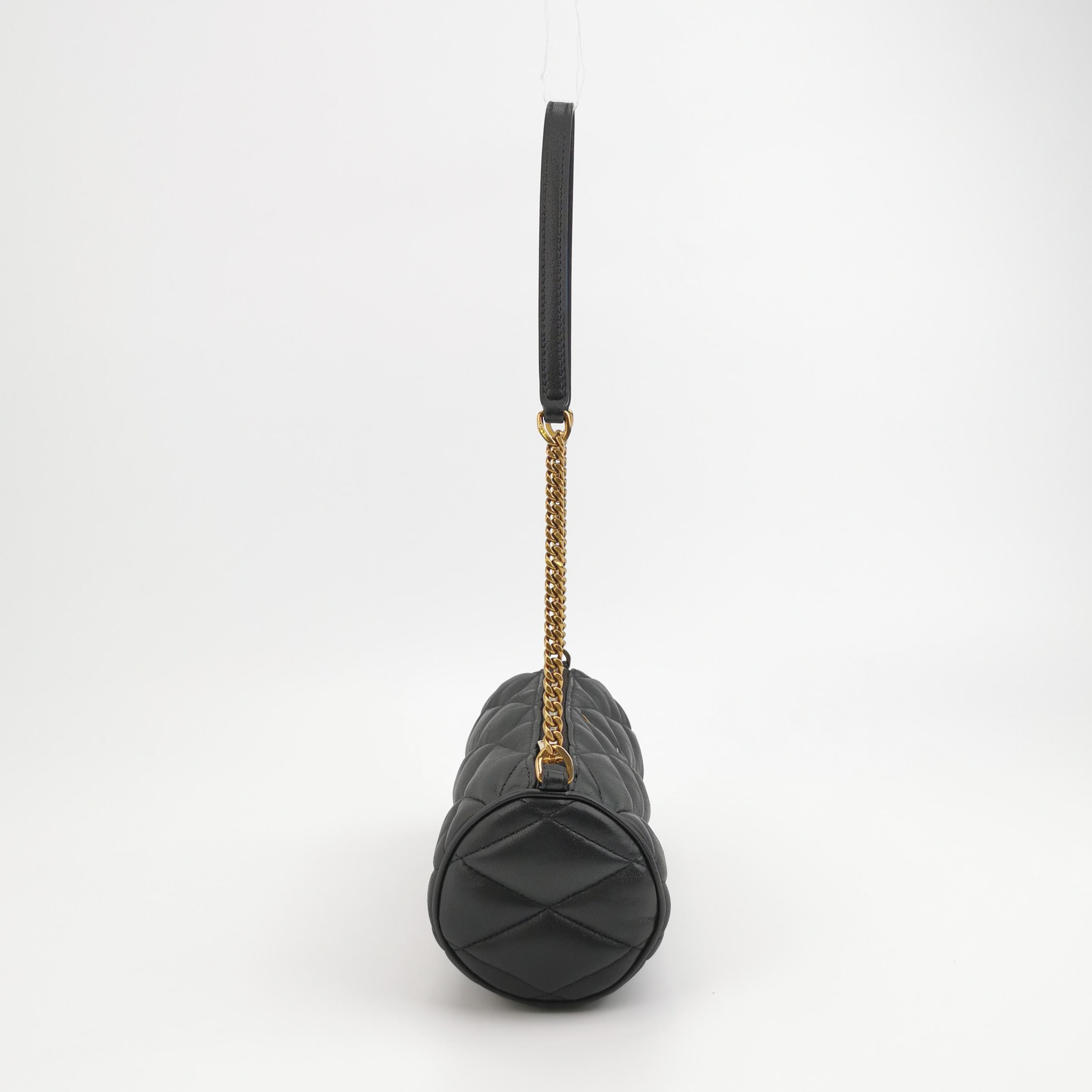 Saint Laurent Sade Tube Bag Quilted Leather Mini — photo 5 of 16