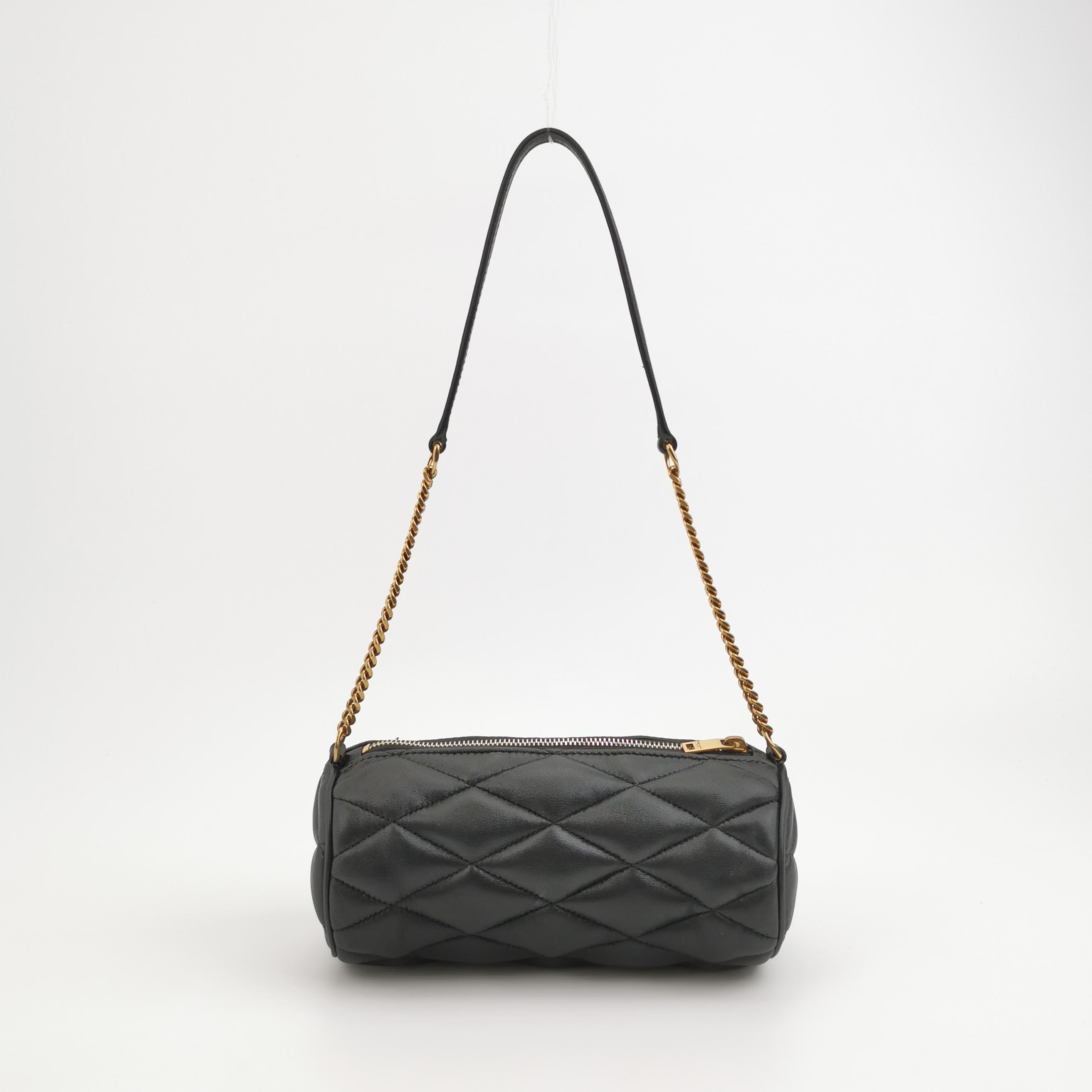 Saint Laurent Sade Tube Bag Quilted Leather Mini — photo 3 of 16
