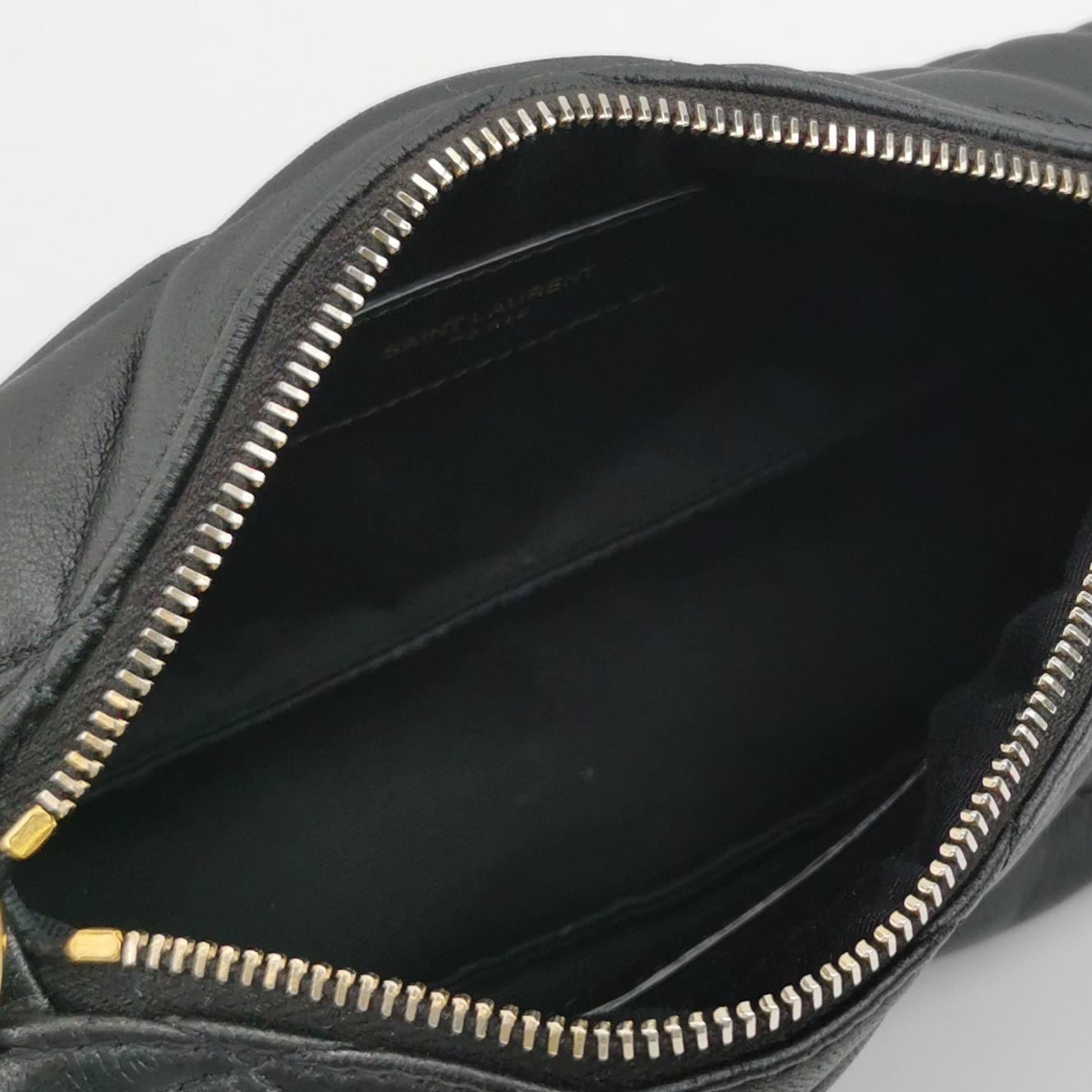 Saint Laurent Sade Tube Bag Quilted Leather Mini — photo 7 of 16