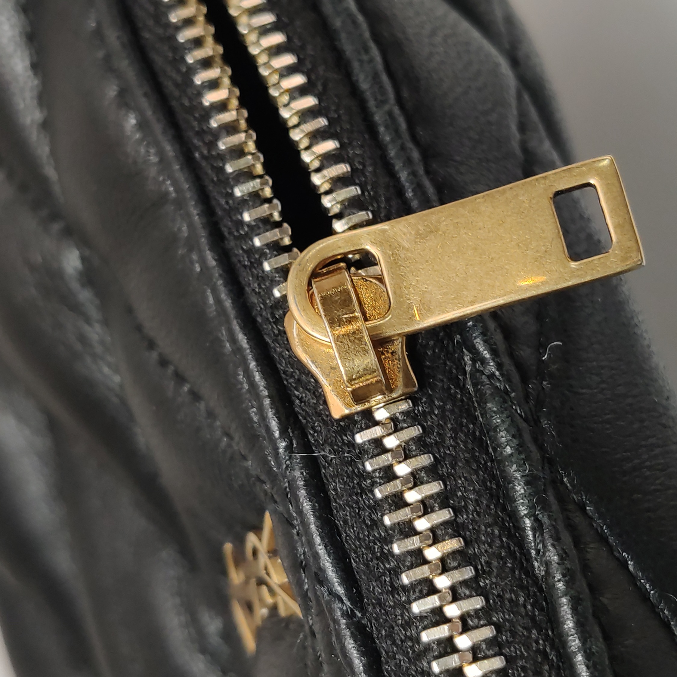 Saint Laurent Sade Tube Bag Quilted Leather Mini — photo 9 of 16