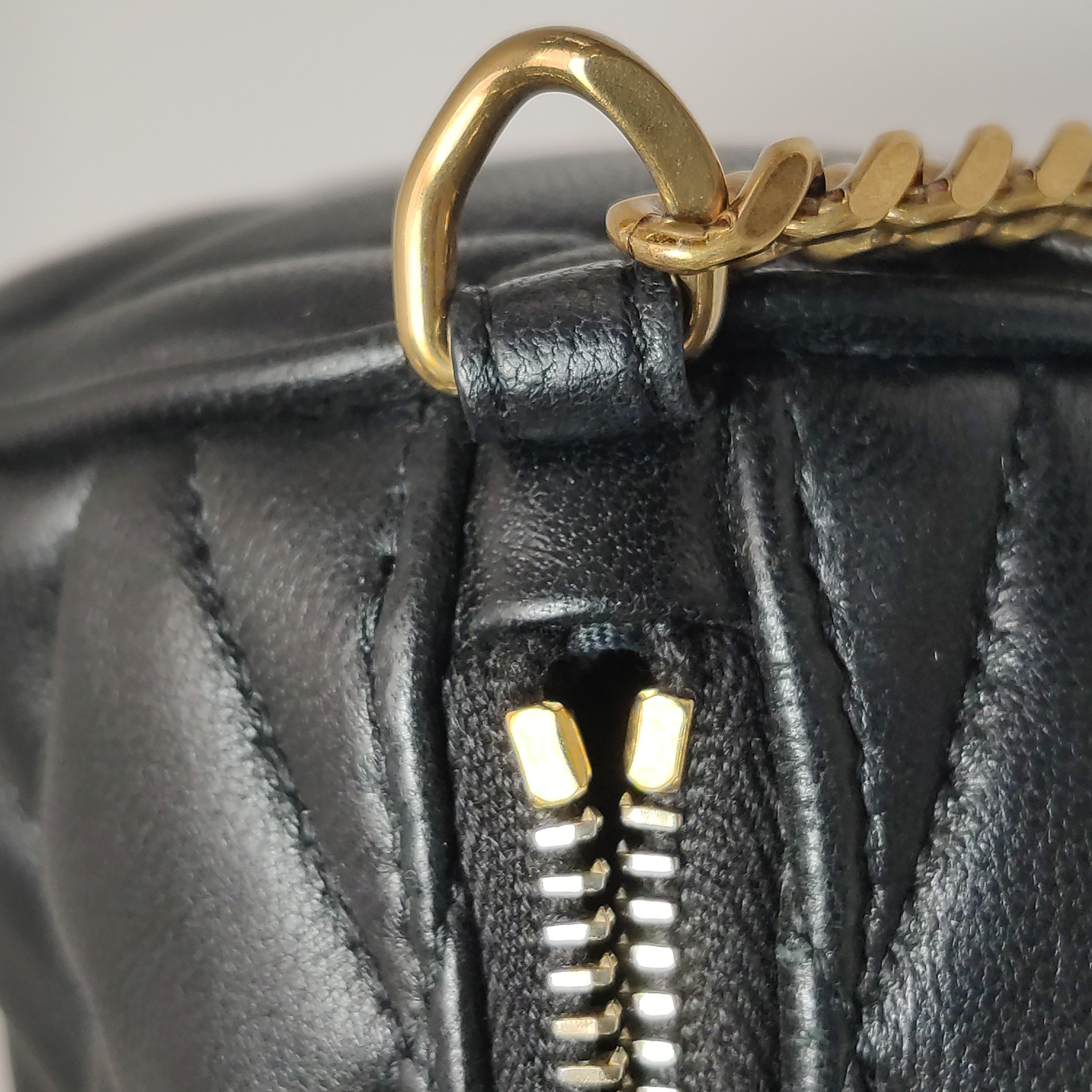 Saint Laurent Sade Tube Bag Quilted Leather Mini — photo 14 of 16