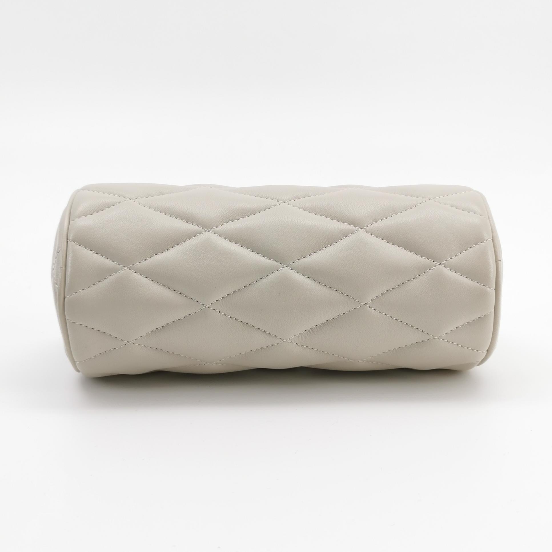 Saint Laurent Sade Tube Bag Quilted Leather Mini — photo 6 of 16