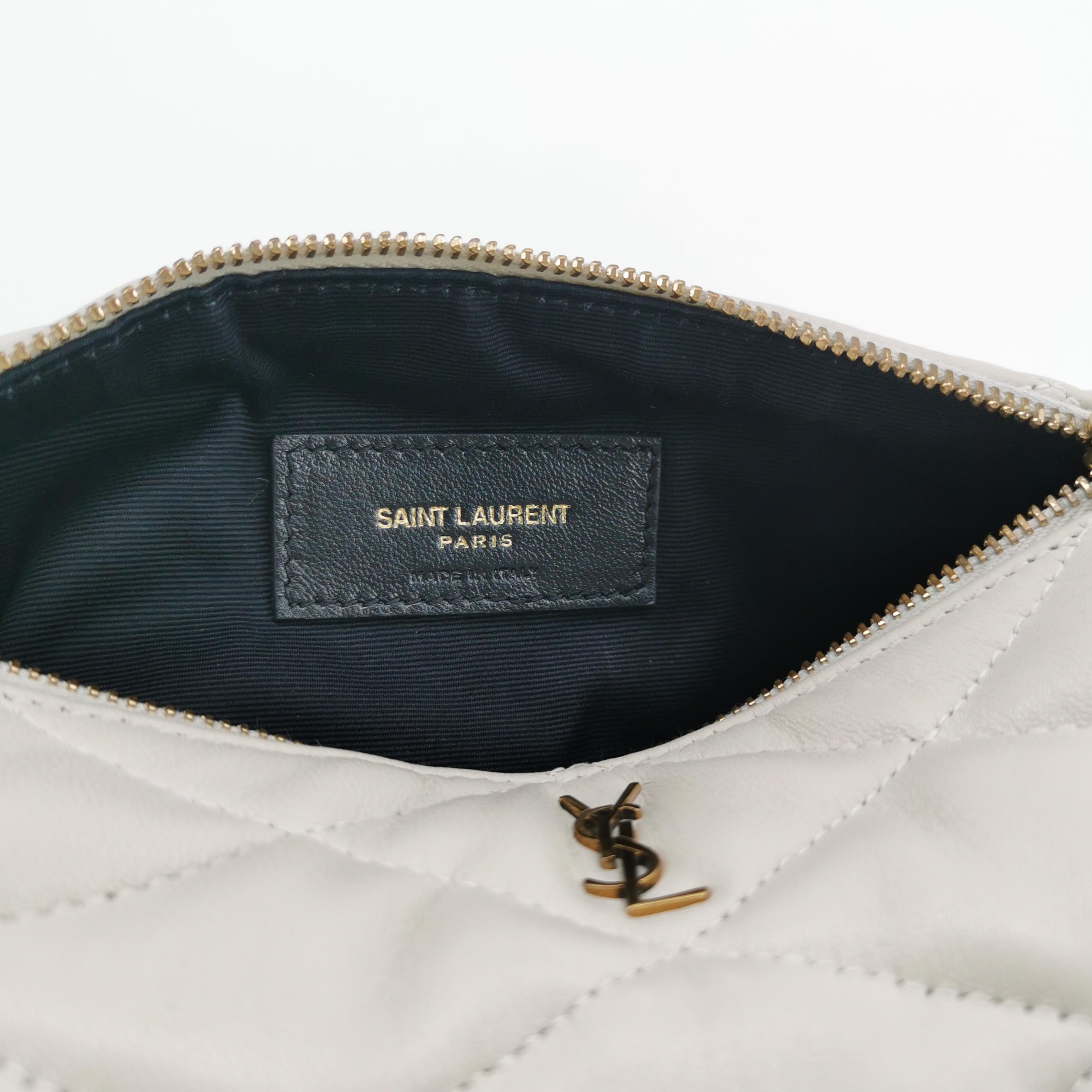 Saint Laurent Sade Tube Bag Quilted Leather Mini — photo 8 of 16