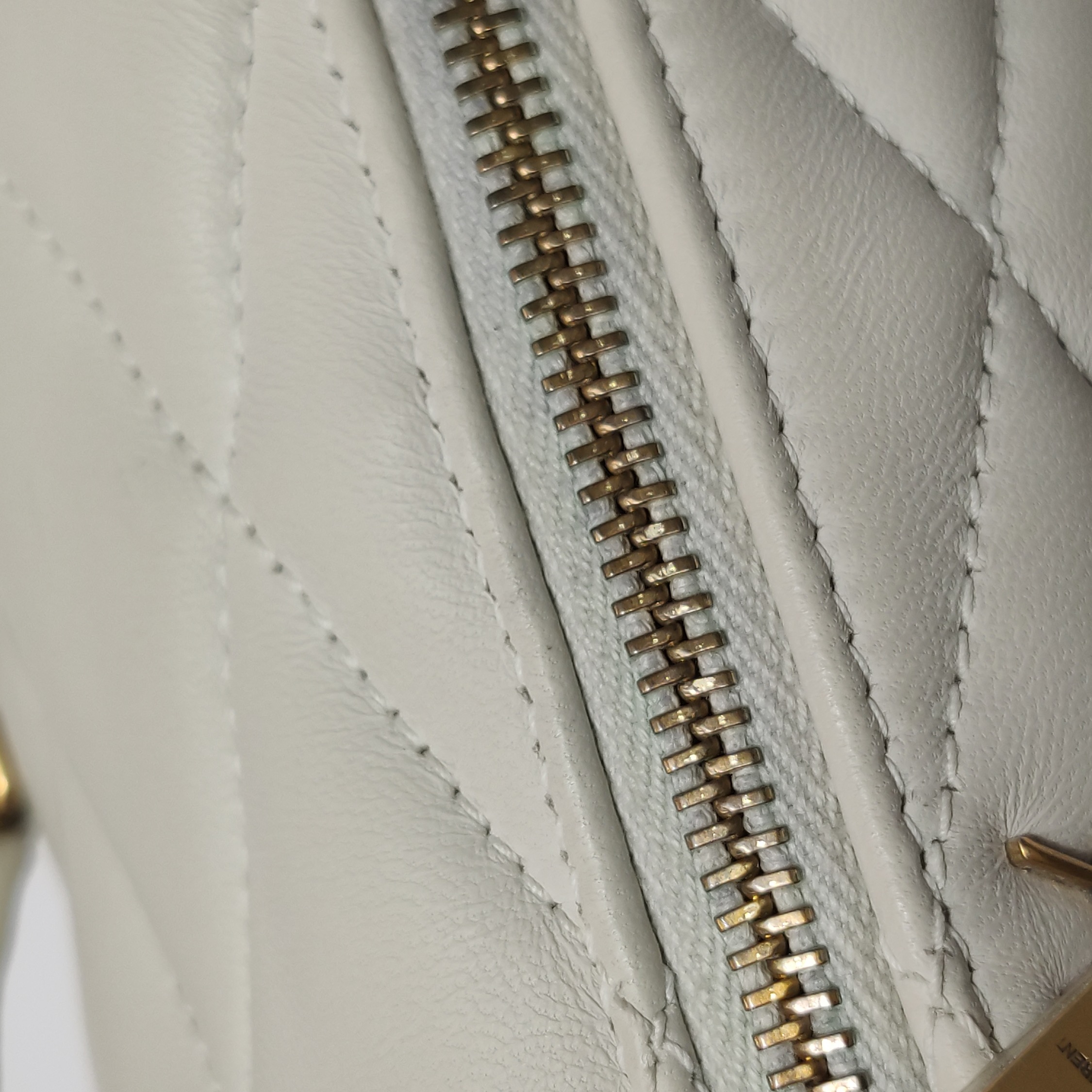 Saint Laurent Sade Tube Bag Quilted Leather Mini — photo 15 of 16