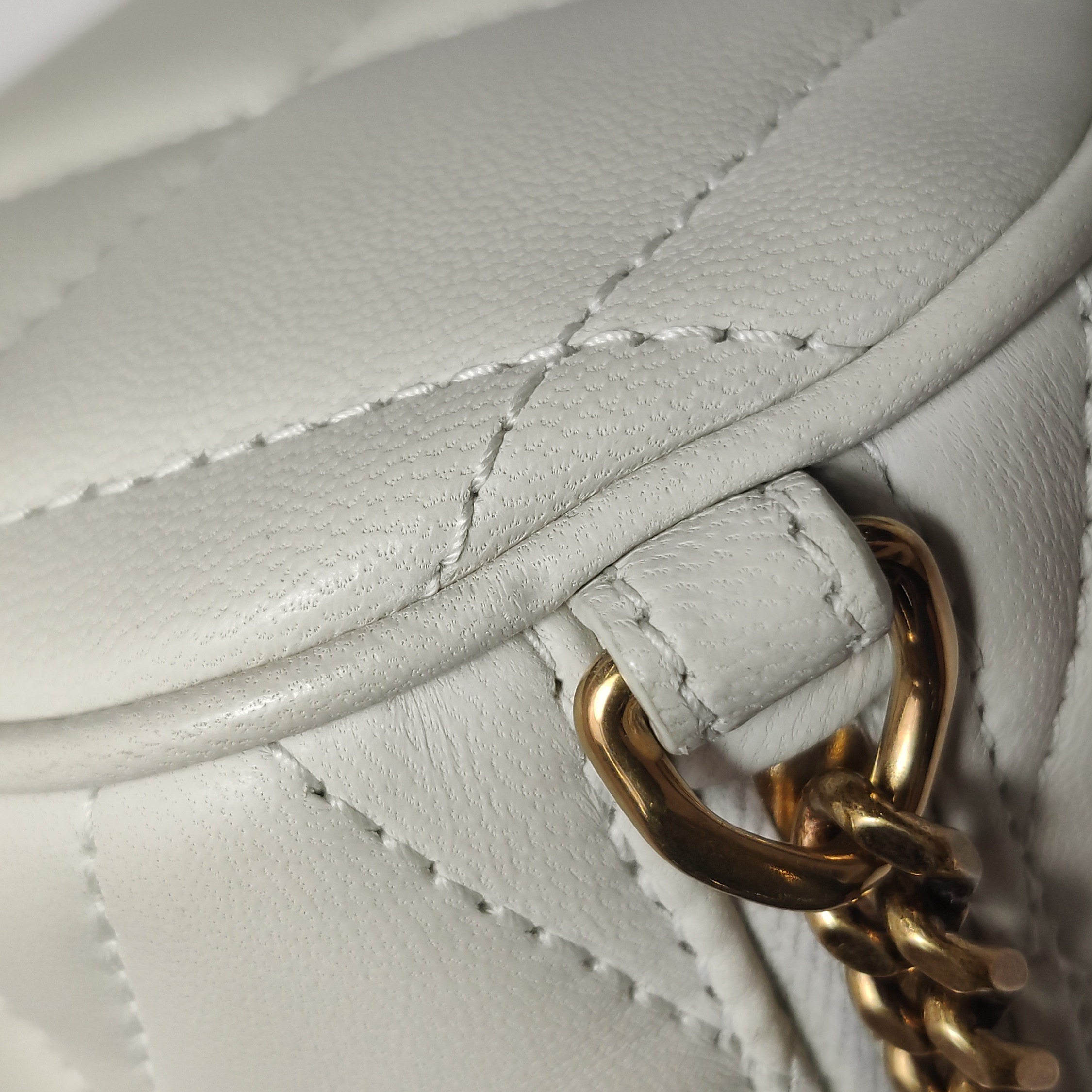 Saint Laurent Sade Tube Bag Quilted Leather Mini — photo 10 of 16