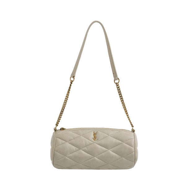 Saint Laurent Sade Tube Bag Quilted Leather Mini — pre-owned, Vierlot