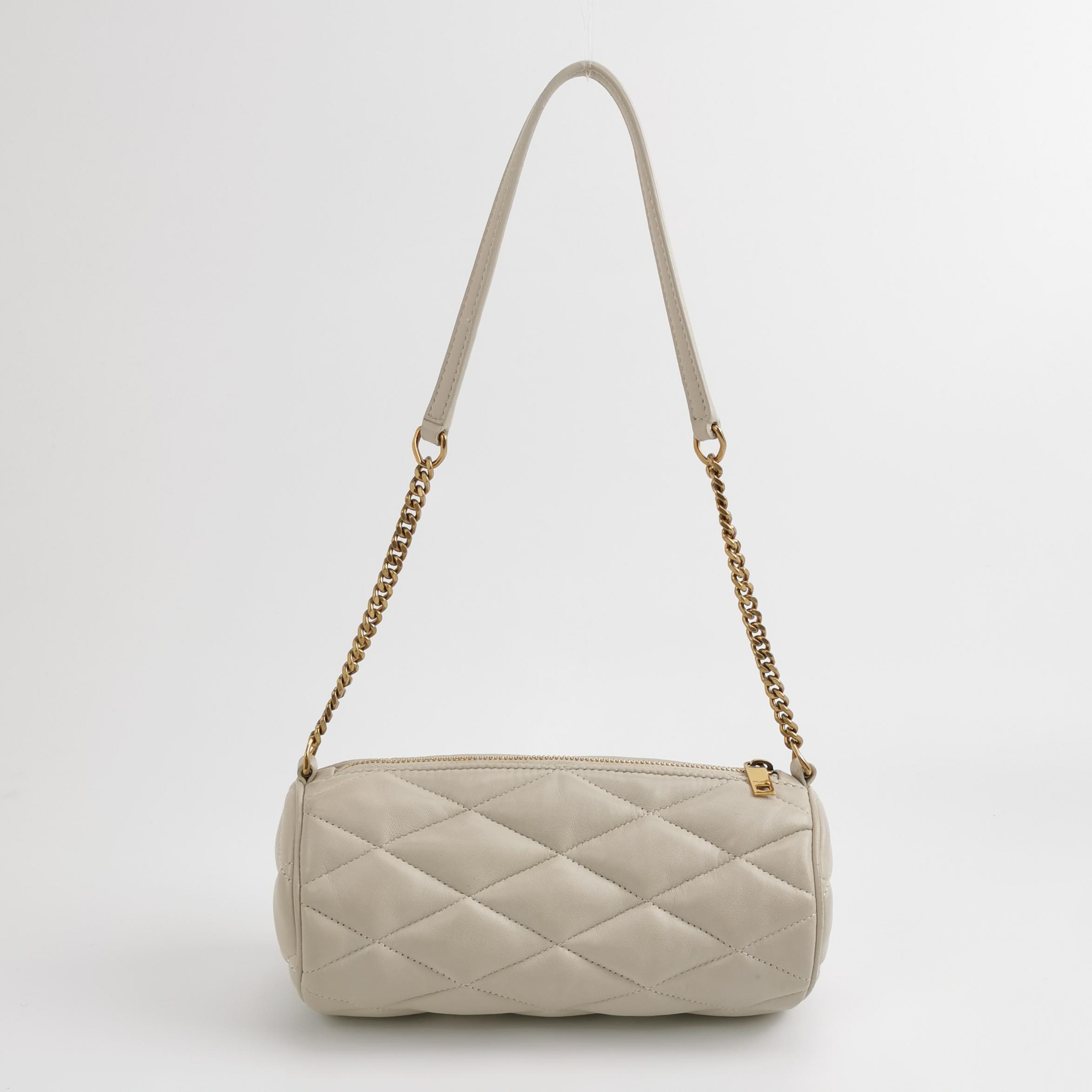 Saint Laurent Sade Tube Bag Quilted Leather Mini — photo 3 of 16
