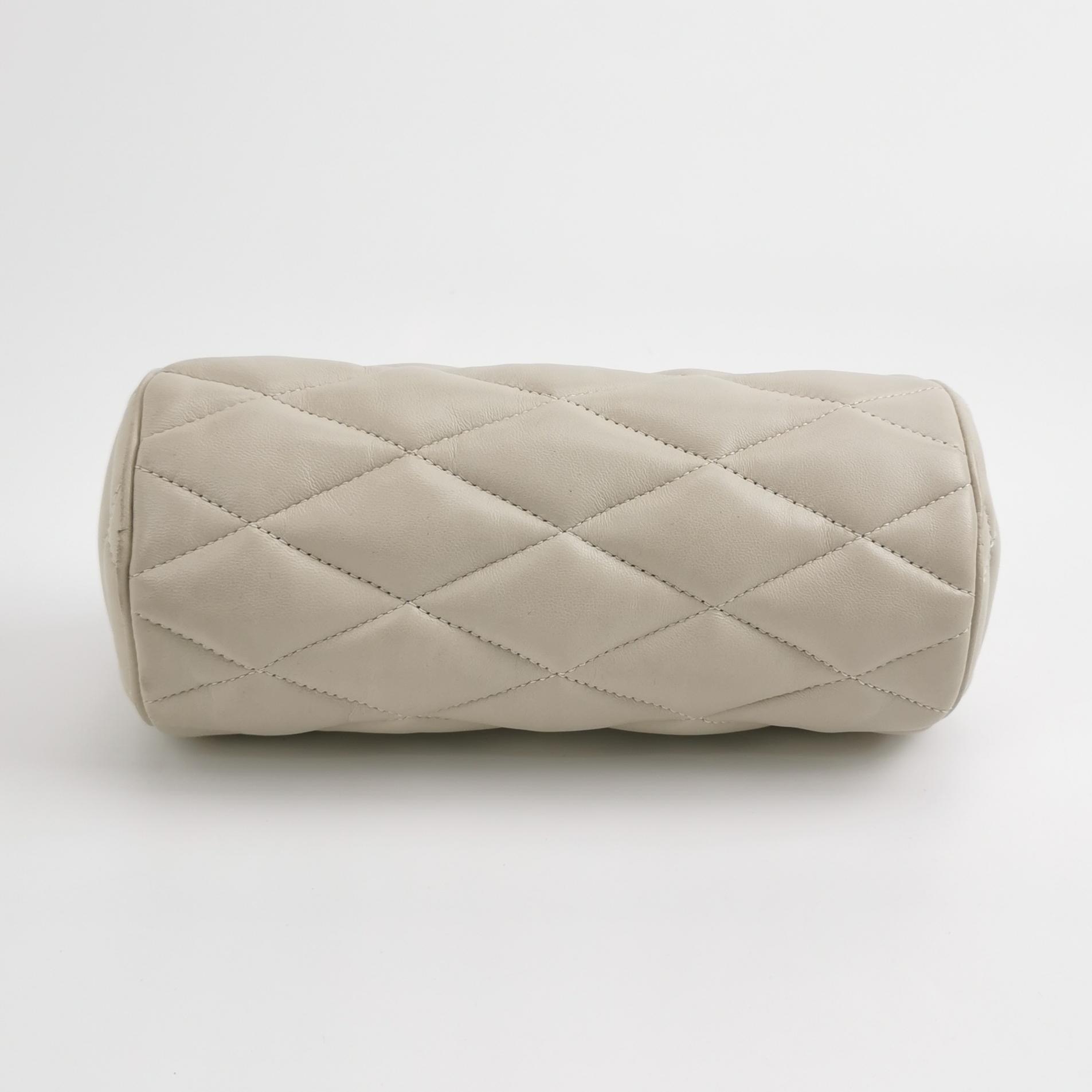 Saint Laurent Sade Tube Bag Quilted Leather Mini — photo 6 of 16