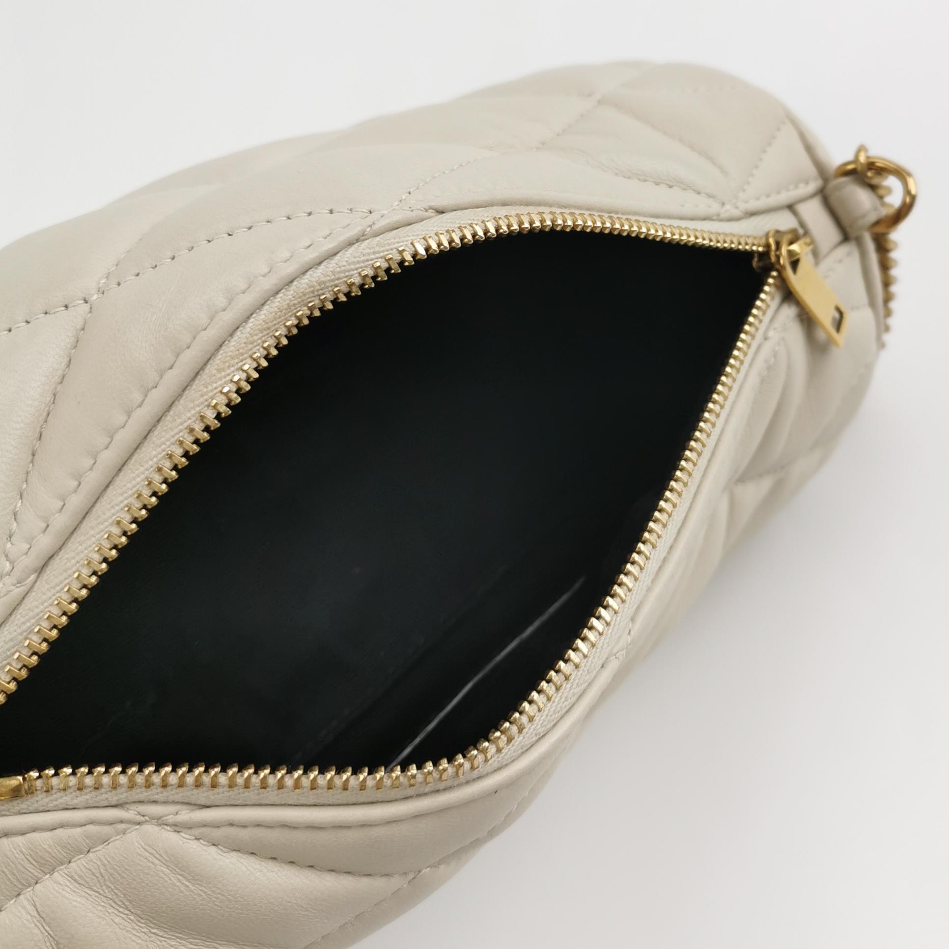 Saint Laurent Sade Tube Bag Quilted Leather Mini — photo 7 of 16
