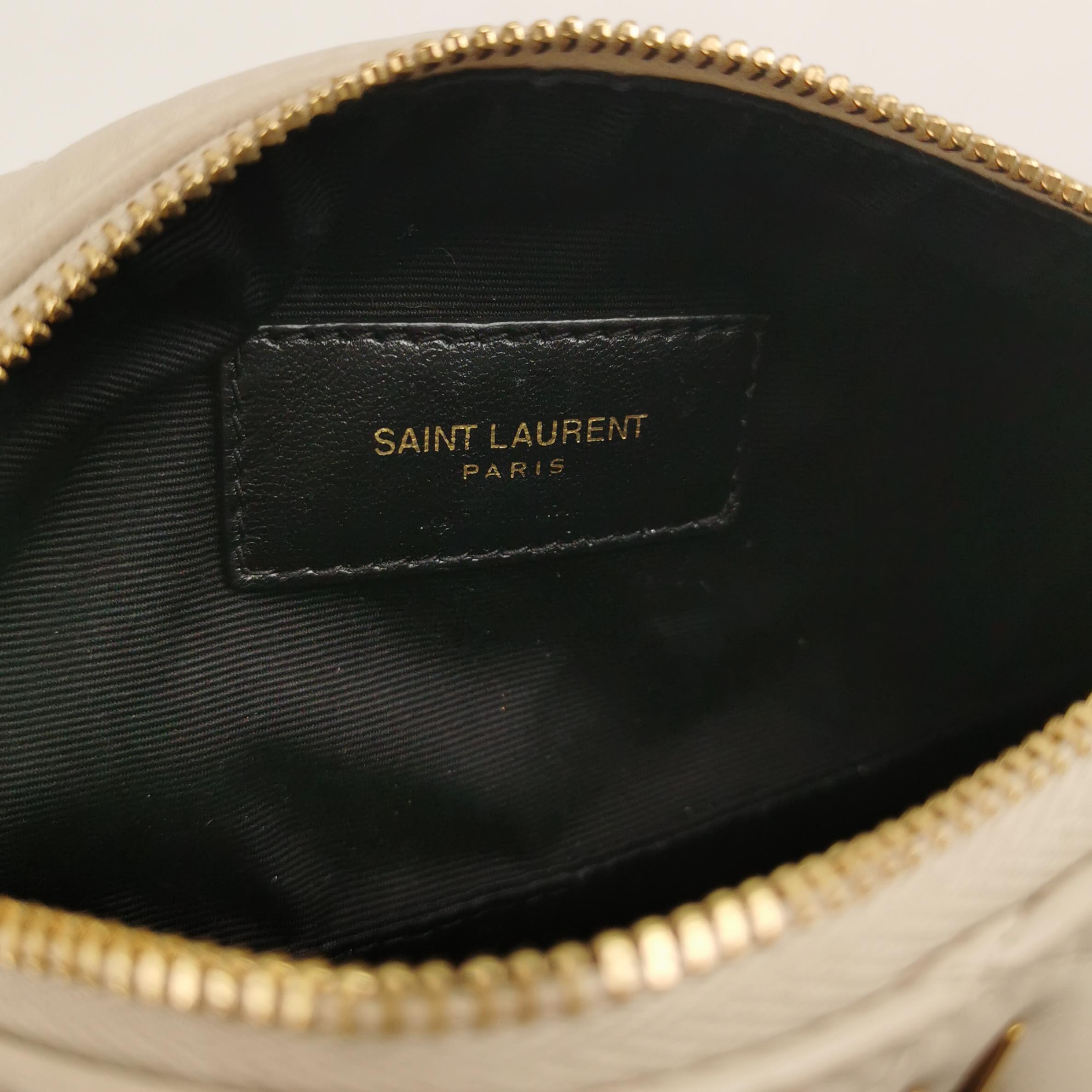 Saint Laurent Sade Tube Bag Quilted Leather Mini — photo 8 of 16