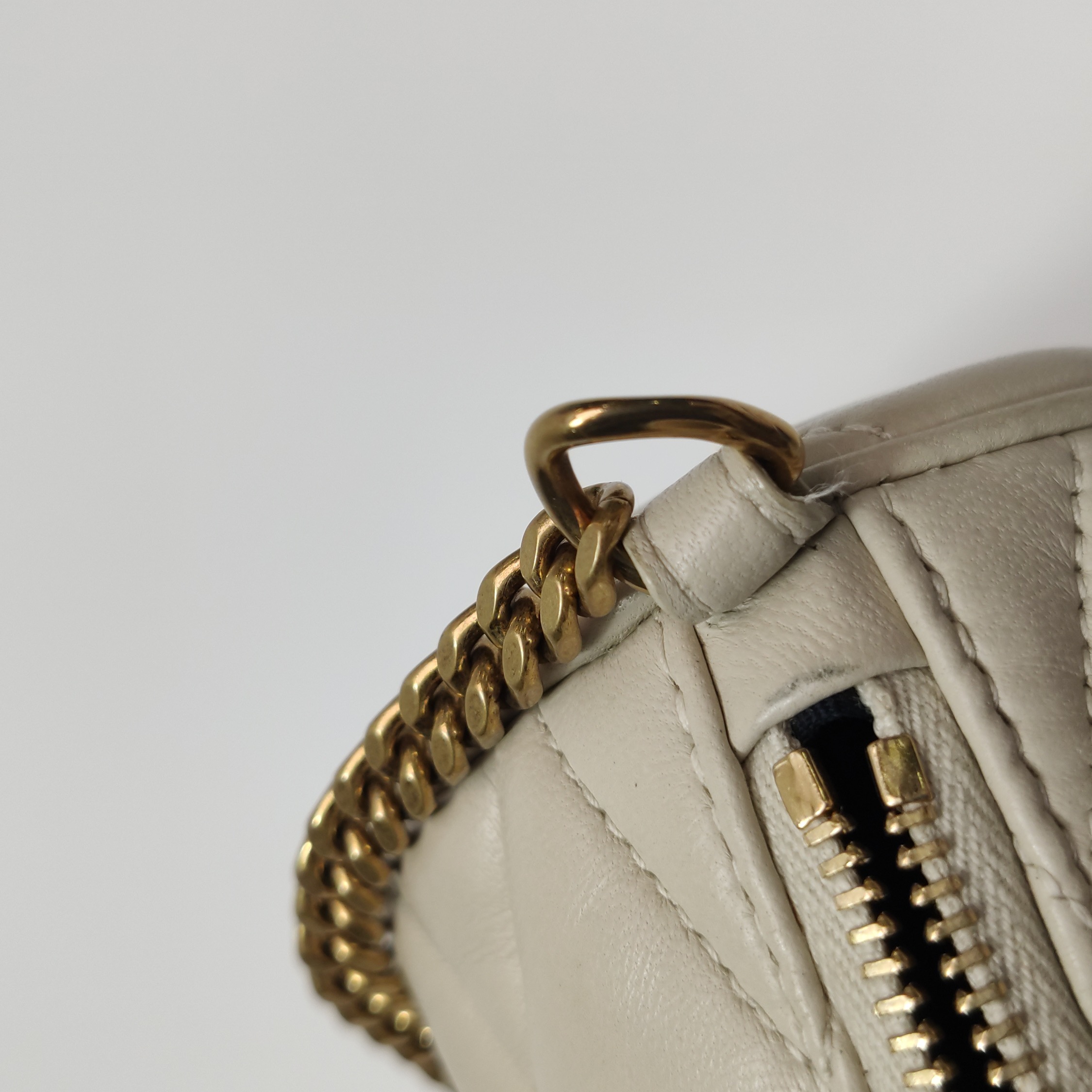 Saint Laurent Sade Tube Bag Quilted Leather Mini — photo 12 of 16