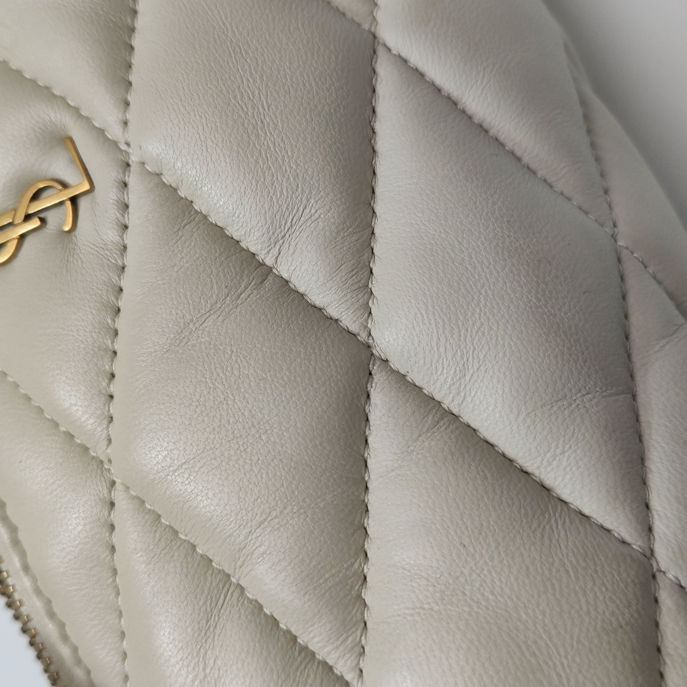 Saint Laurent Sade Tube Bag Quilted Leather Mini — photo 15 of 16