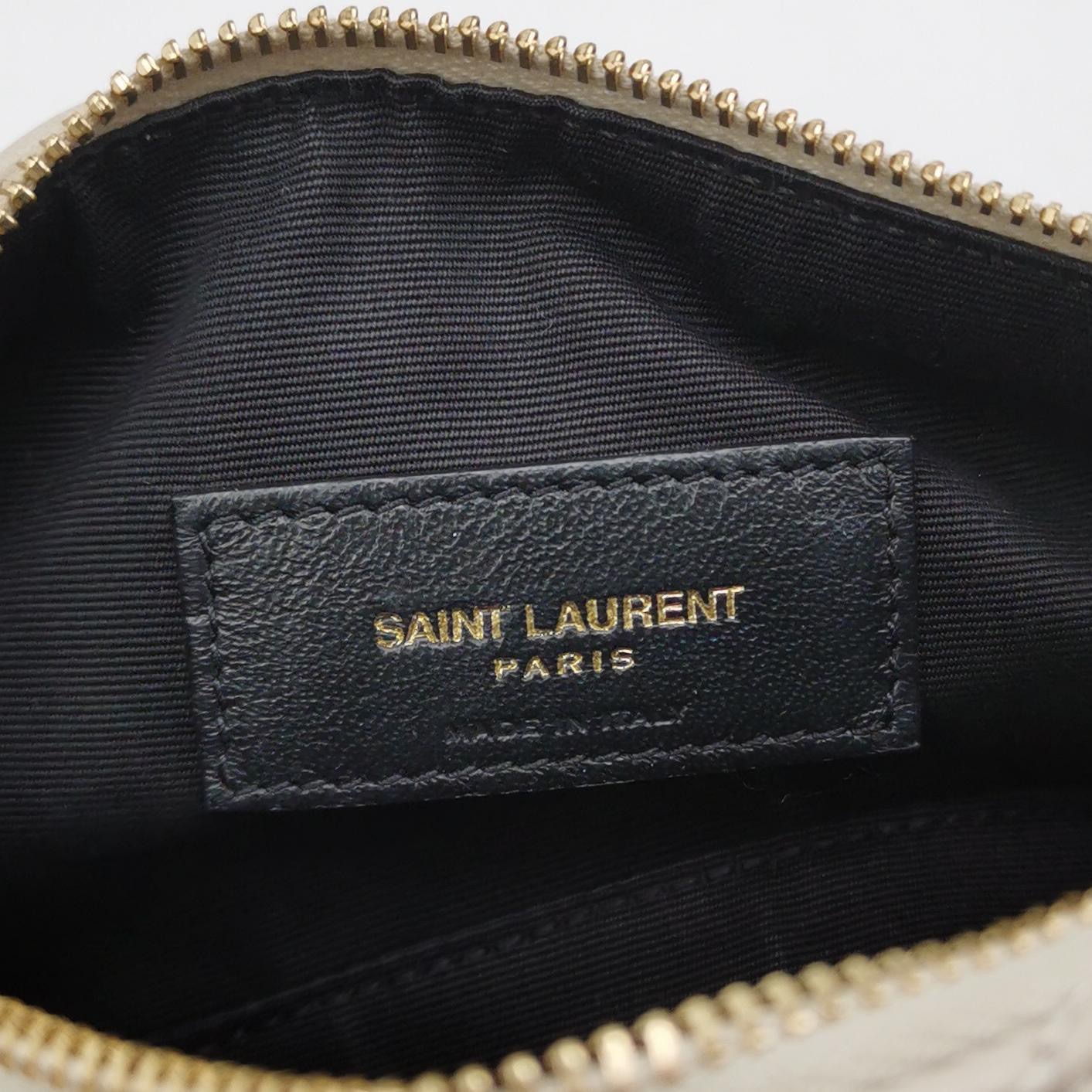 Saint Laurent Sade Tube Bag Quilted Leather Mini — photo 8 of 16