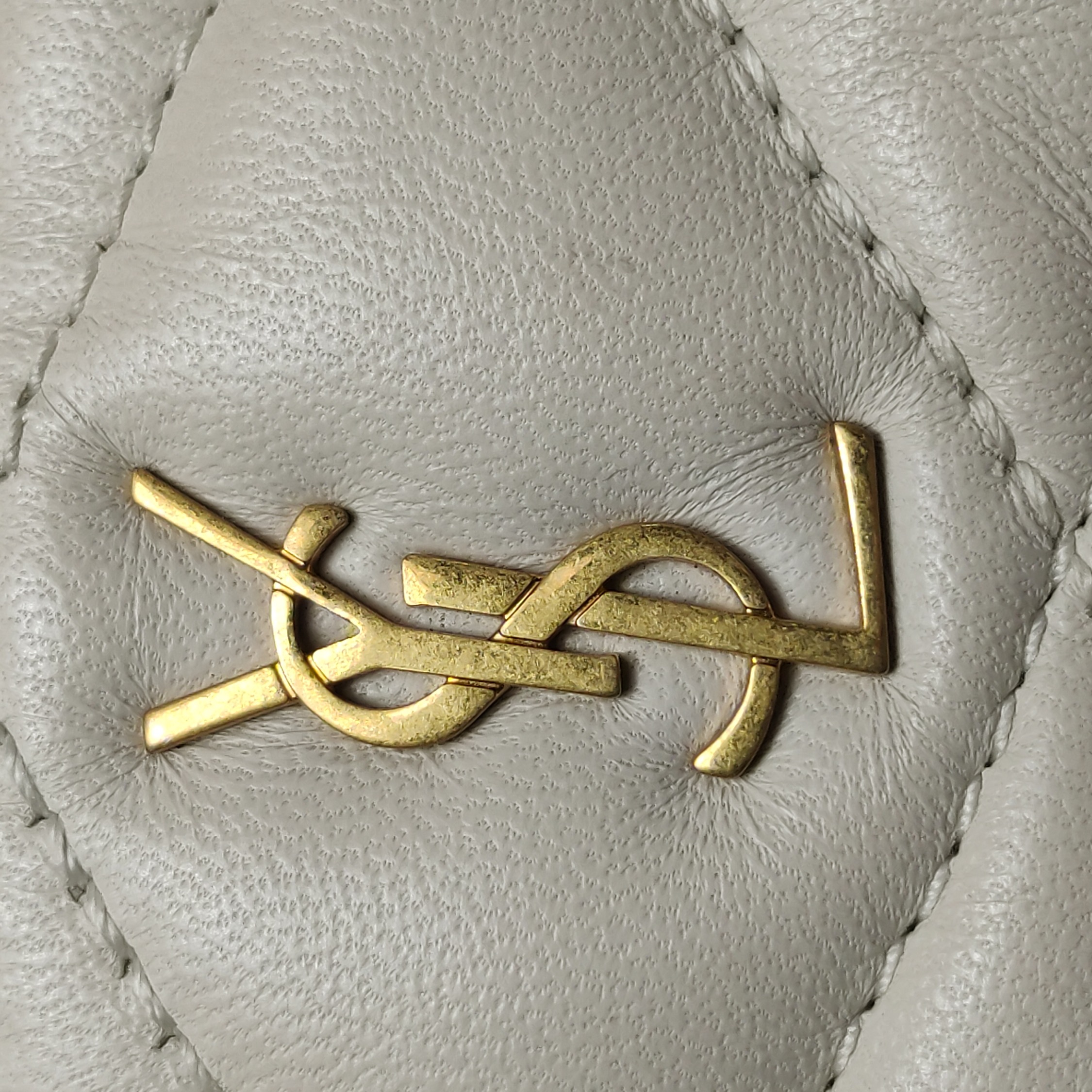 Saint Laurent Sade Tube Bag Quilted Leather Mini — photo 9 of 16
