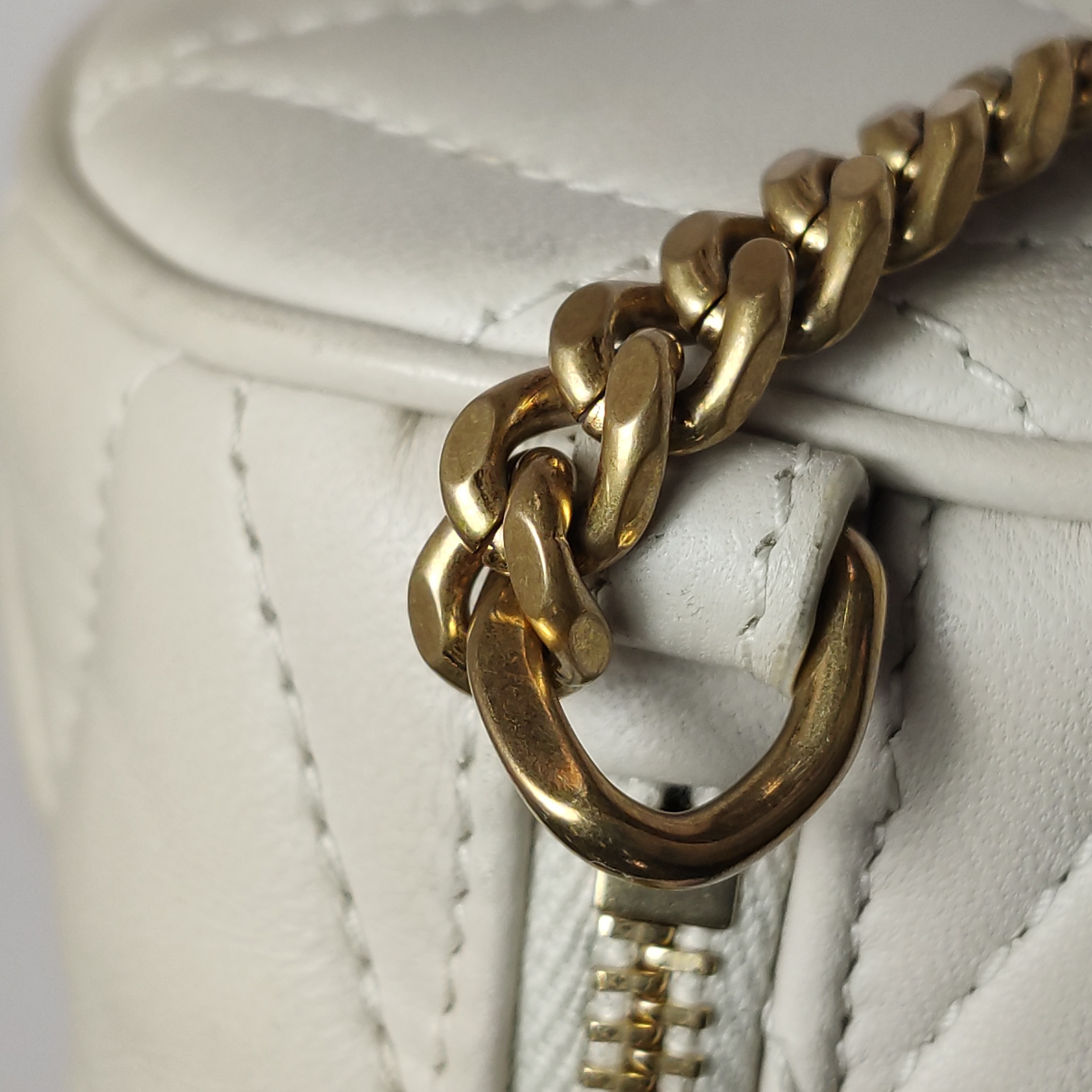 Saint Laurent Sade Tube Bag Quilted Leather Mini — photo 10 of 16