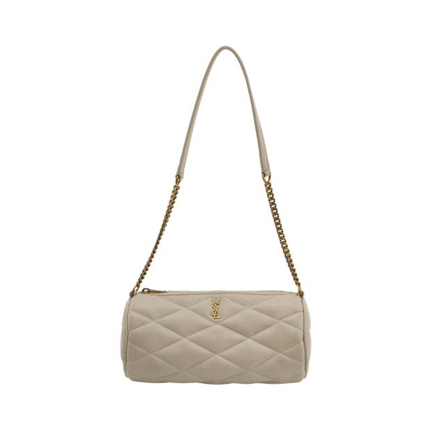 Saint Laurent Sade Tube Bag Quilted Leather Mini — pre-owned, Vierlot