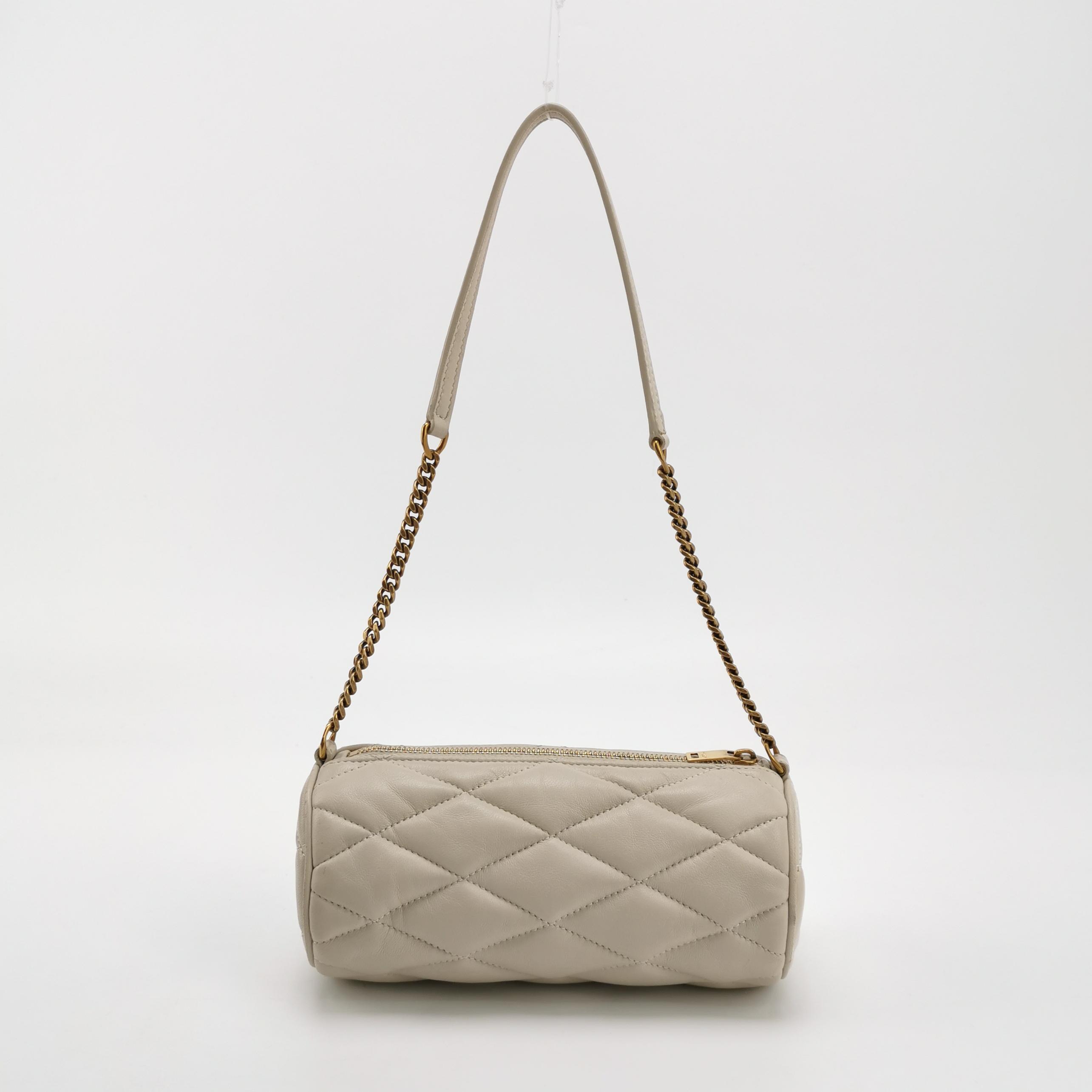 Saint Laurent Sade Tube Bag Quilted Leather Mini — photo 3 of 16