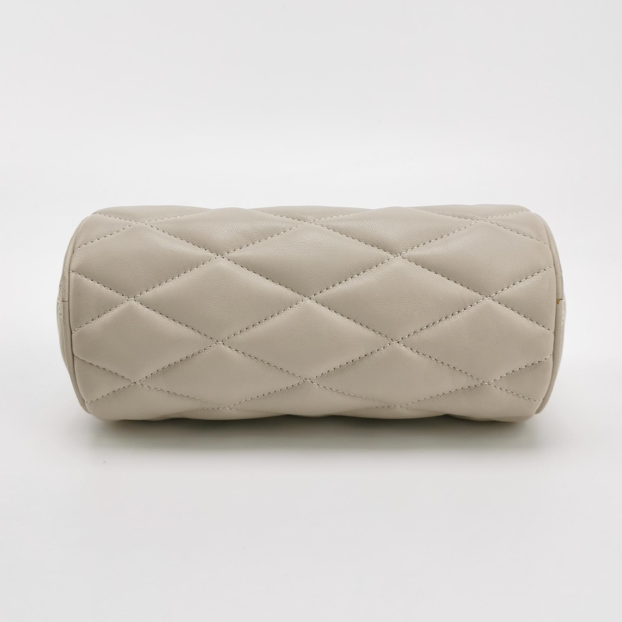 Saint Laurent Sade Tube Bag Quilted Leather Mini — photo 6 of 16