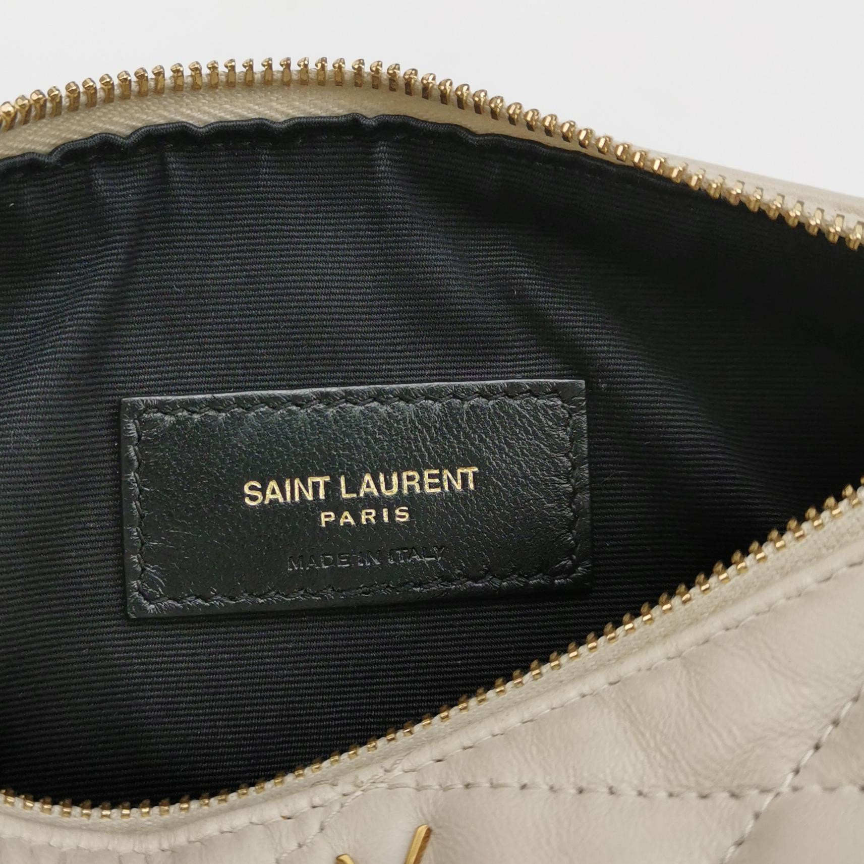 Saint Laurent Sade Tube Bag Quilted Leather Mini — photo 8 of 16
