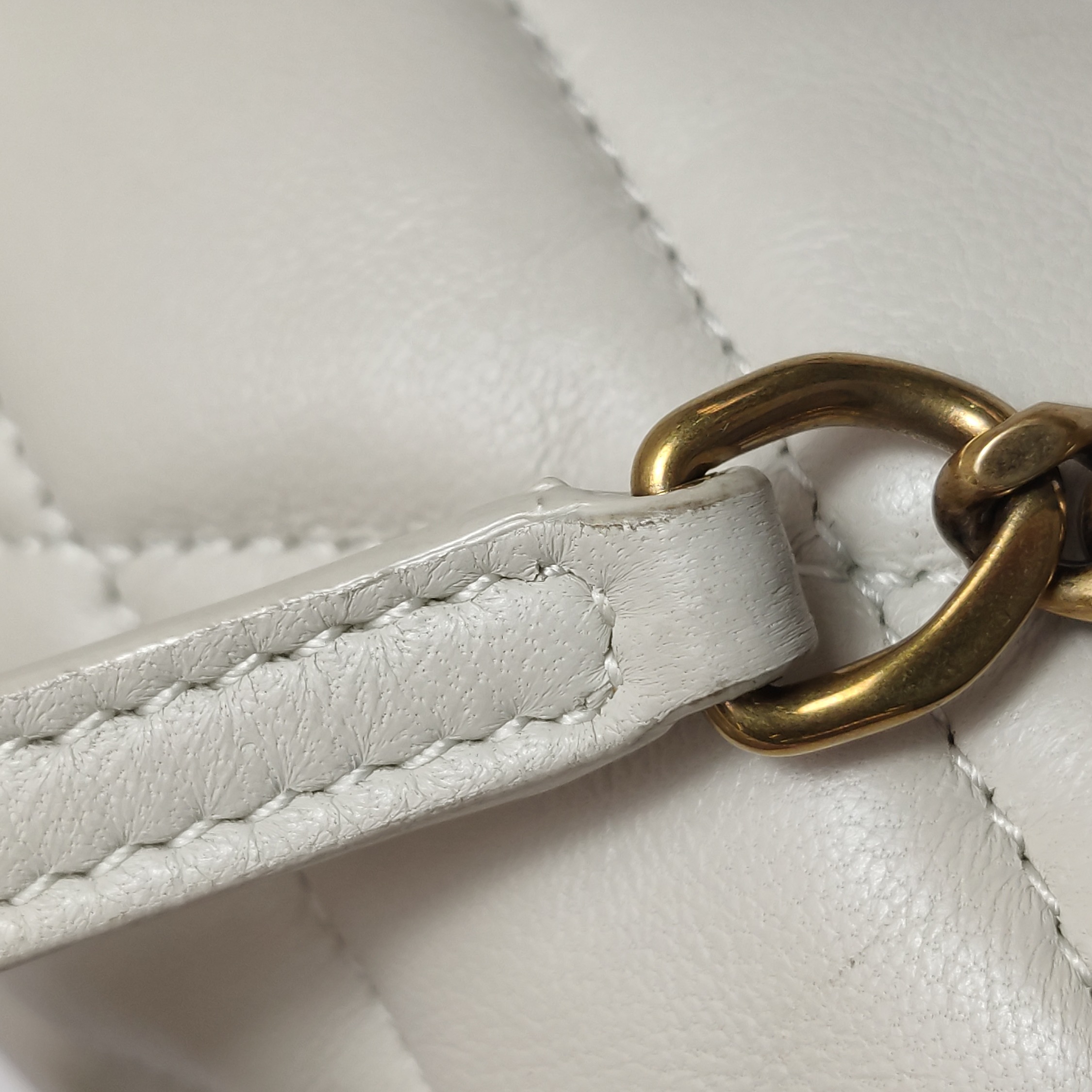 Saint Laurent Sade Tube Bag Quilted Leather Mini — photo 12 of 16