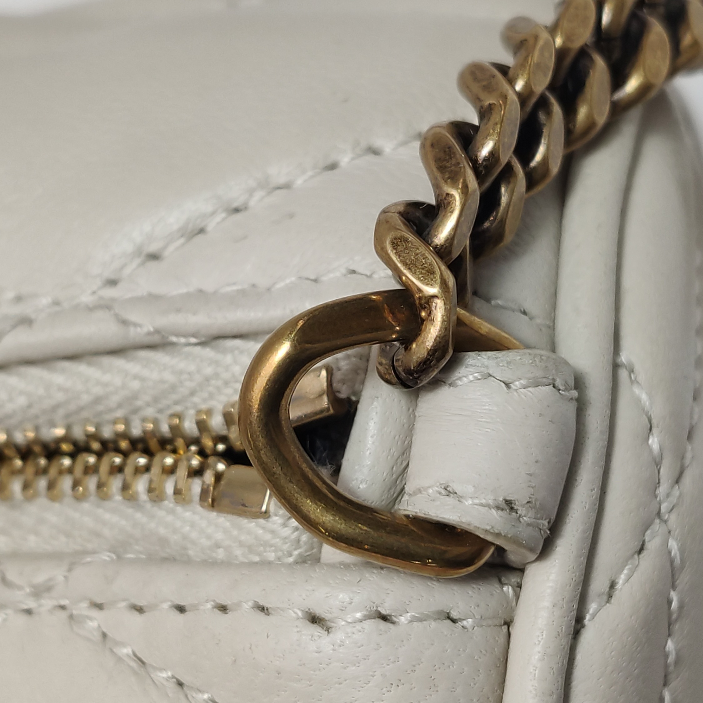 Saint Laurent Sade Tube Bag Quilted Leather Mini — photo 11 of 16