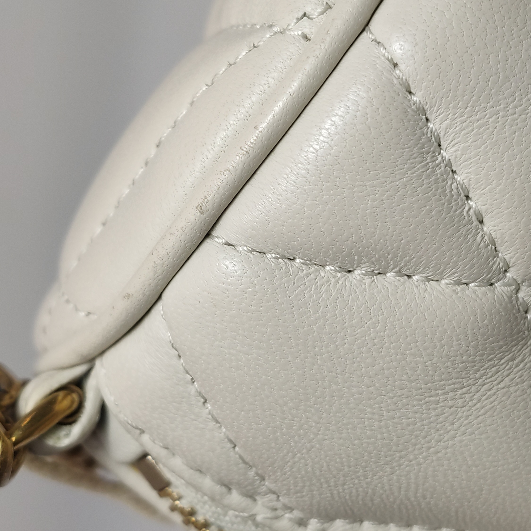 Saint Laurent Sade Tube Bag Quilted Leather Mini — photo 14 of 16