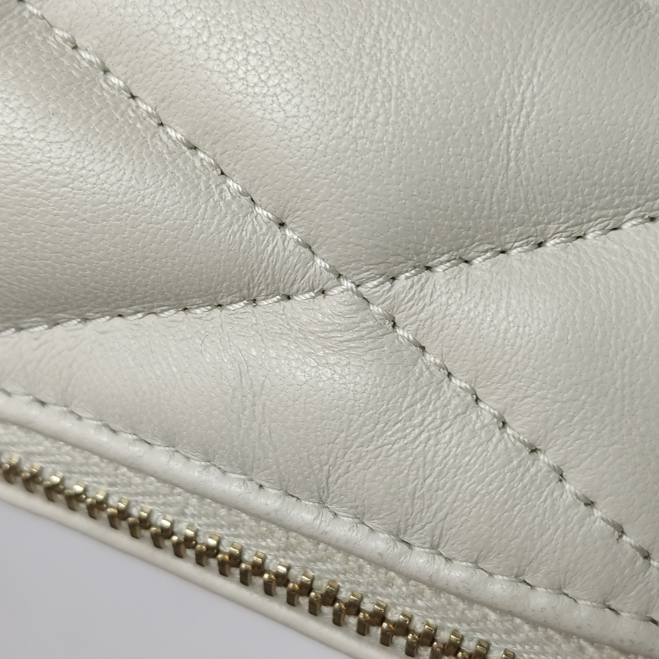 Saint Laurent Sade Tube Bag Quilted Leather Mini — photo 13 of 16