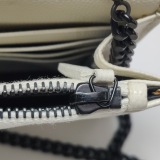 Saint Laurent Classic Monogram Wallet on Chain Matelasse Chevron Leather Small — thumbnail 9