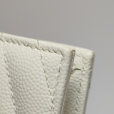 Saint Laurent Classic Monogram Wallet on Chain Matelasse Chevron Leather Small — thumbnail 16