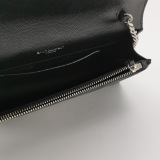 Saint Laurent Classic Monogram Envelope Satchel Matelasse Chevron Leather — thumbnail 7