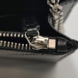 Saint Laurent Classic Monogram Envelope Satchel Matelasse Chevron Leather — thumbnail 10