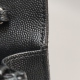 Saint Laurent Classic Monogram Envelope Satchel Matelasse Chevron Leather — thumbnail 15