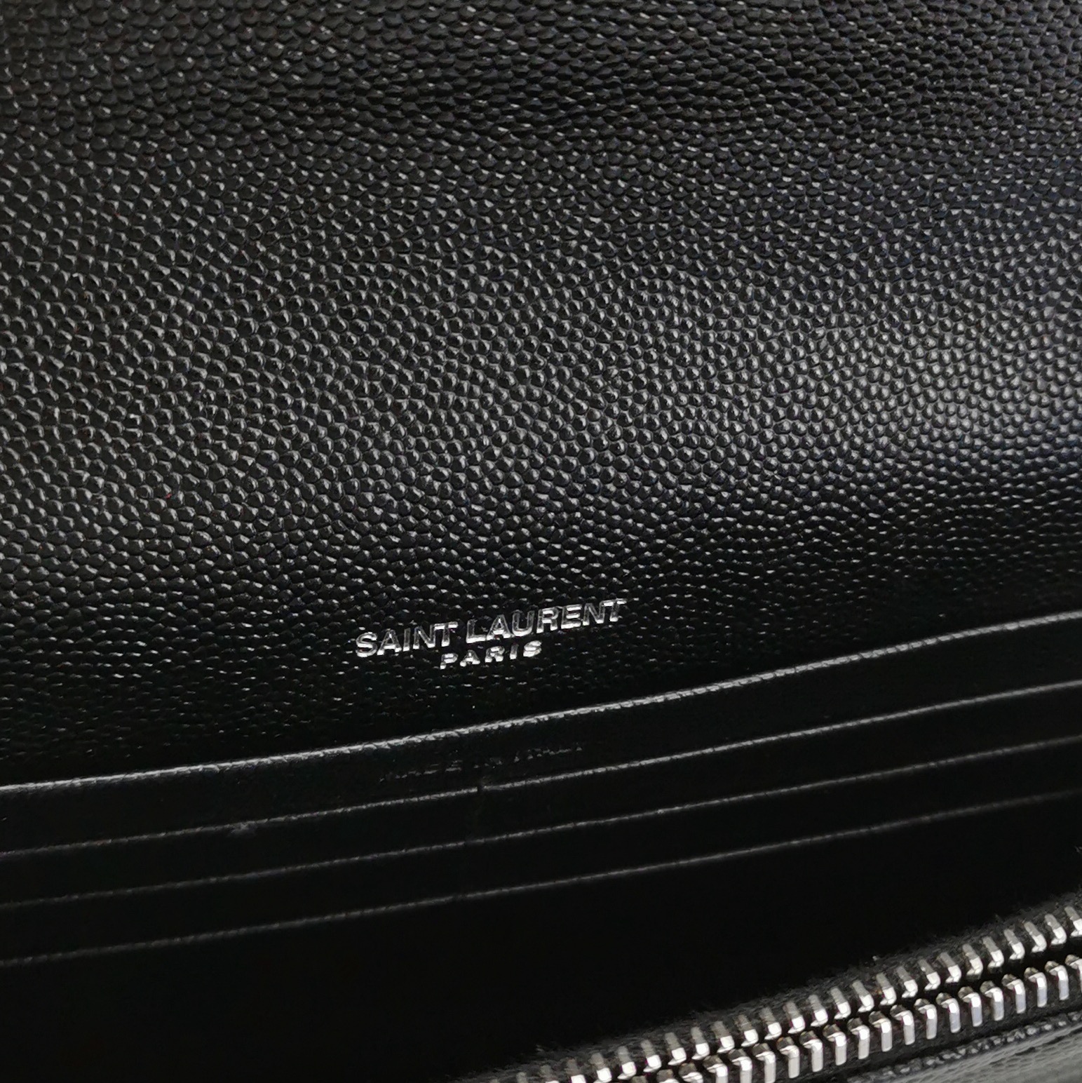 Saint Laurent Classic Monogram Envelope Satchel Matelasse Chevron Leather — photo 8 of 18
