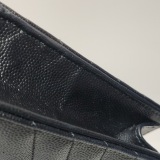 Saint Laurent Classic Monogram Envelope Satchel Matelasse Chevron Leather — thumbnail 17