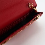 Saint Laurent Classic Monogram Envelope Satchel Matelasse Chevron Leather — thumbnail 7