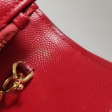 Saint Laurent Classic Monogram Envelope Satchel Matelasse Chevron Leather — thumbnail 11