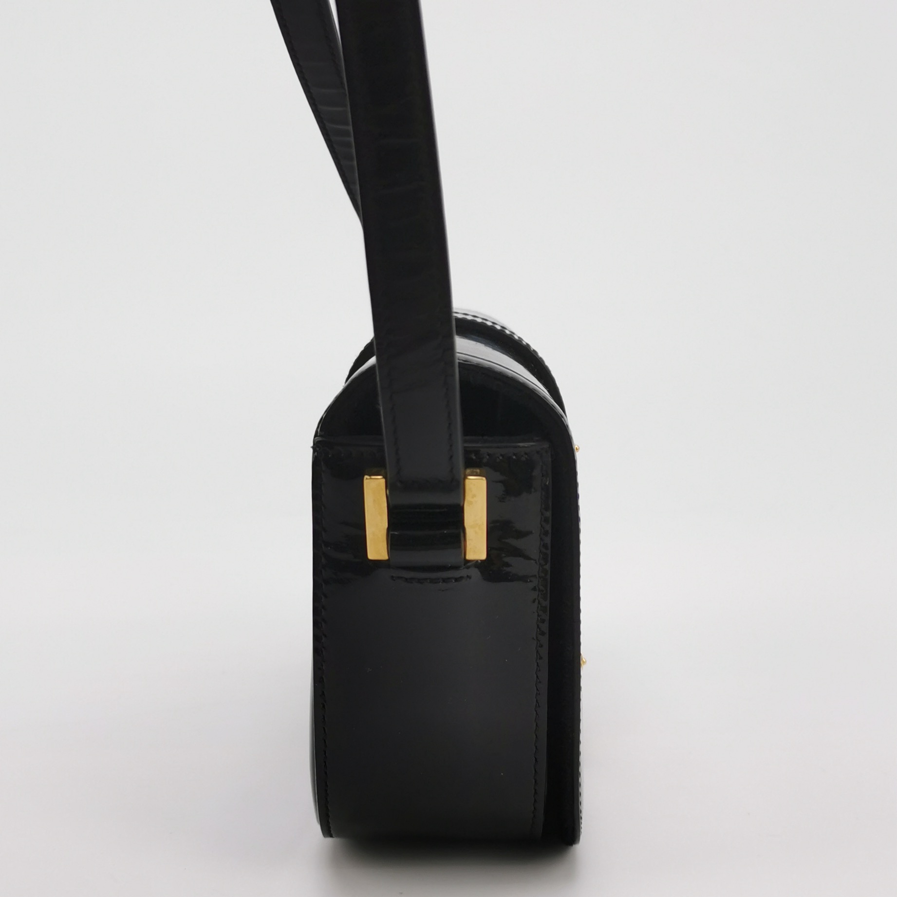 Saint Laurent Classic Monogram Universite Bag Patent Small — photo 4 of 15