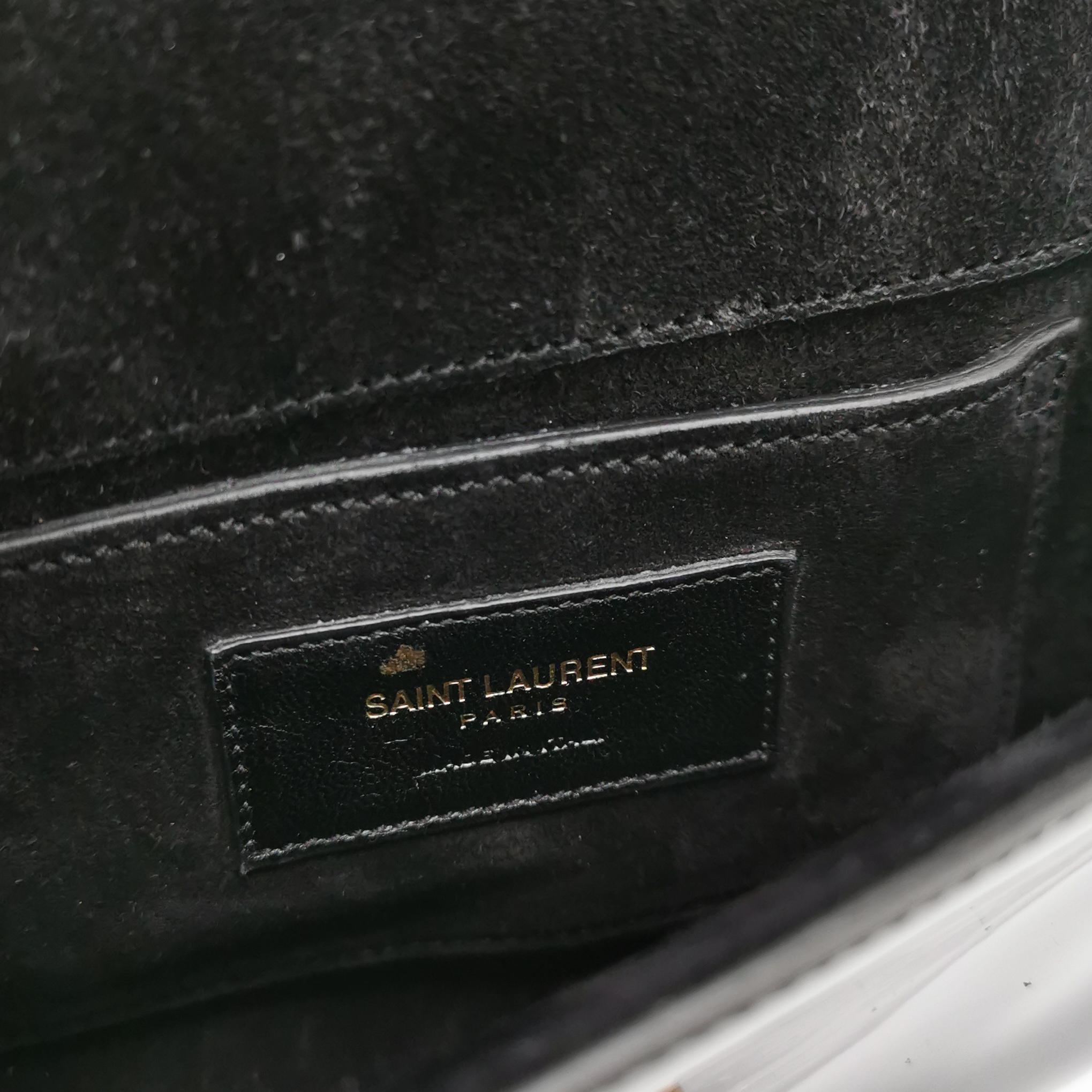 Saint Laurent Classic Monogram Universite Bag Patent Small — photo 8 of 15