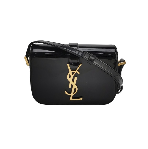 Saint Laurent Classic Monogram Universite Bag Patent Small — pre-owned, Vierlot